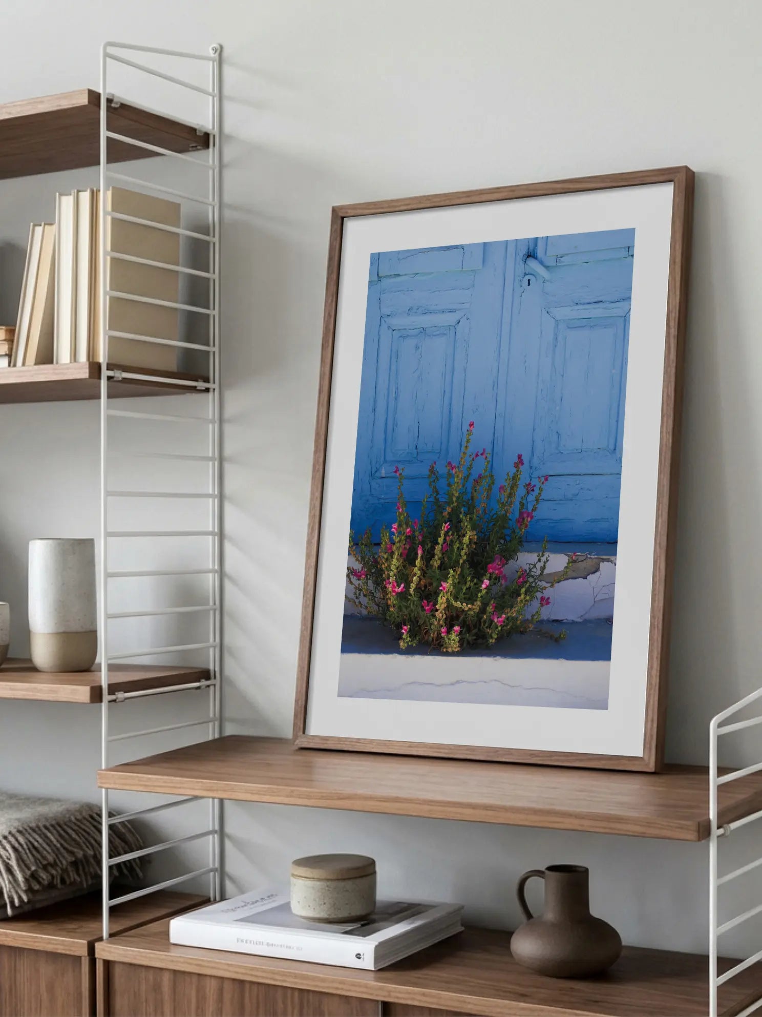 Doorstep Blooms Poster