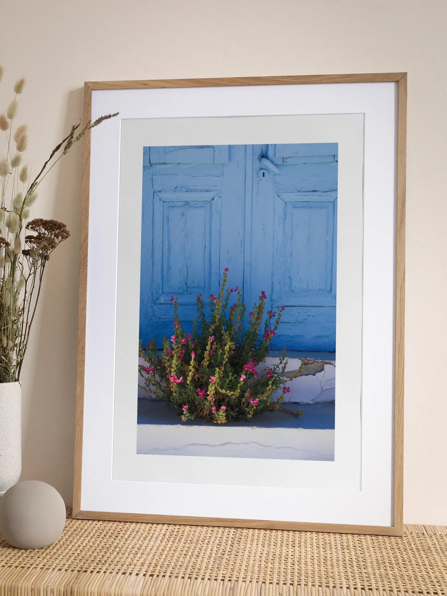 Doorstep Blooms Poster