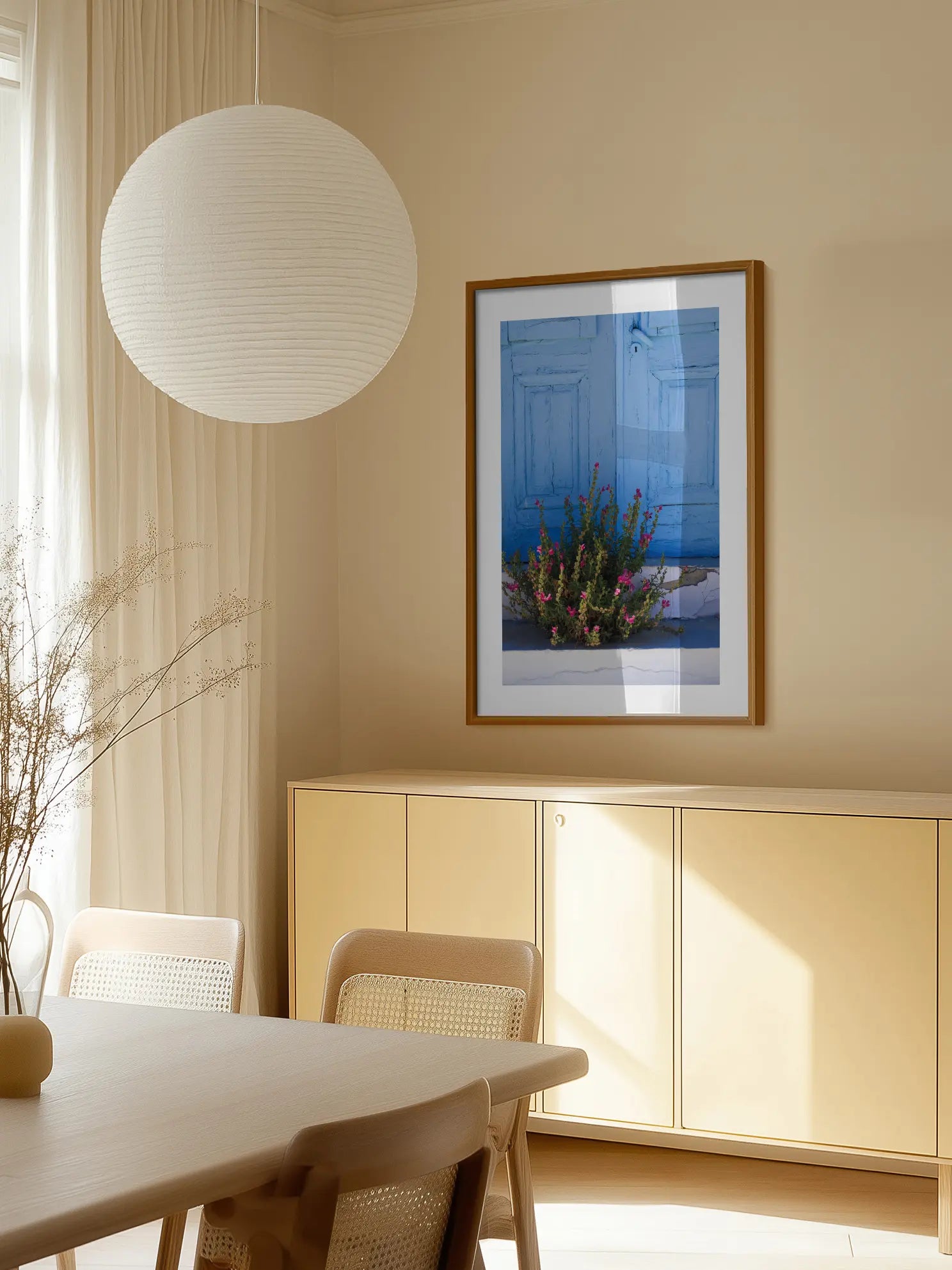 Doorstep Blooms Poster