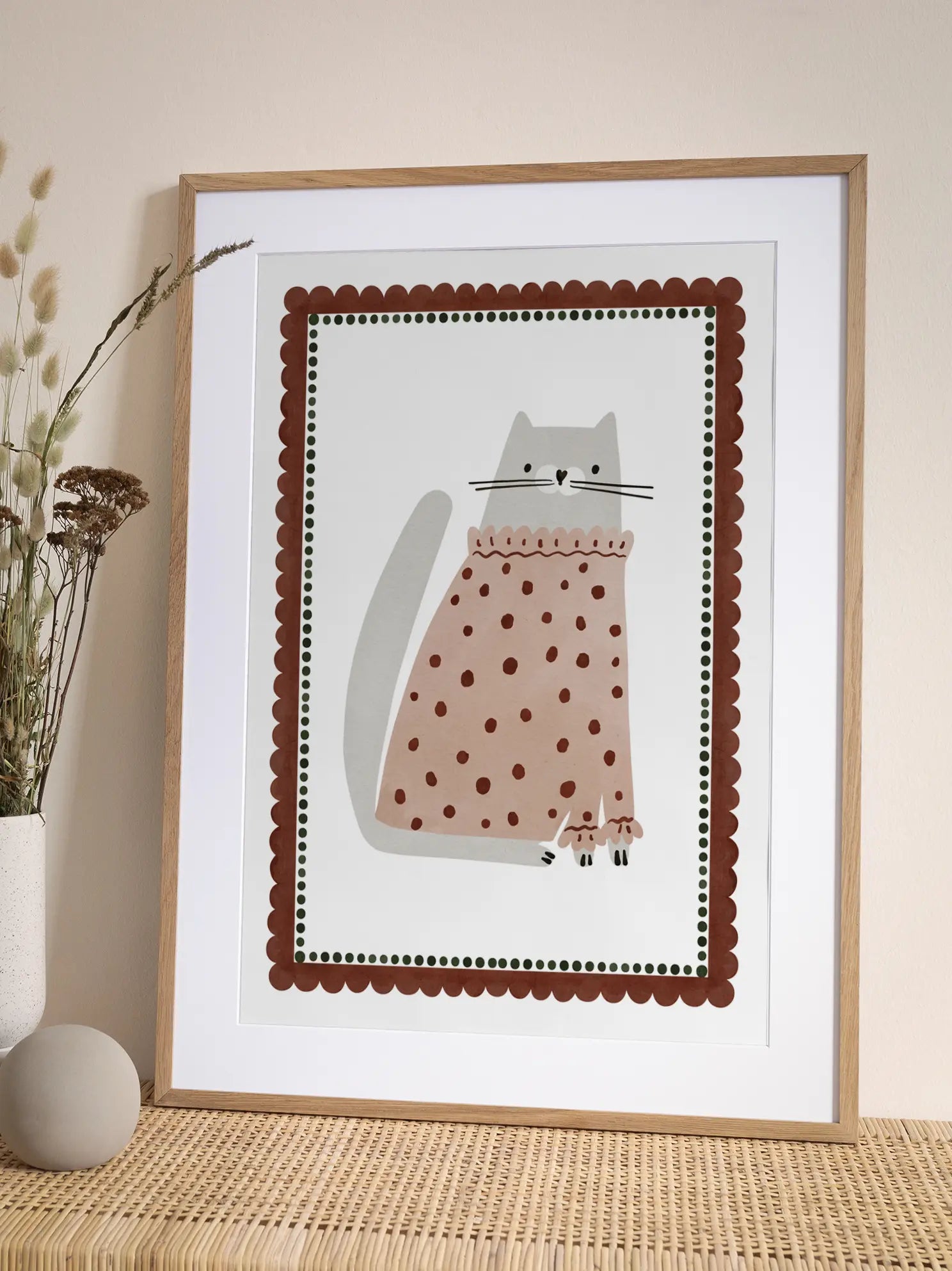 Dottie the Cat Poster