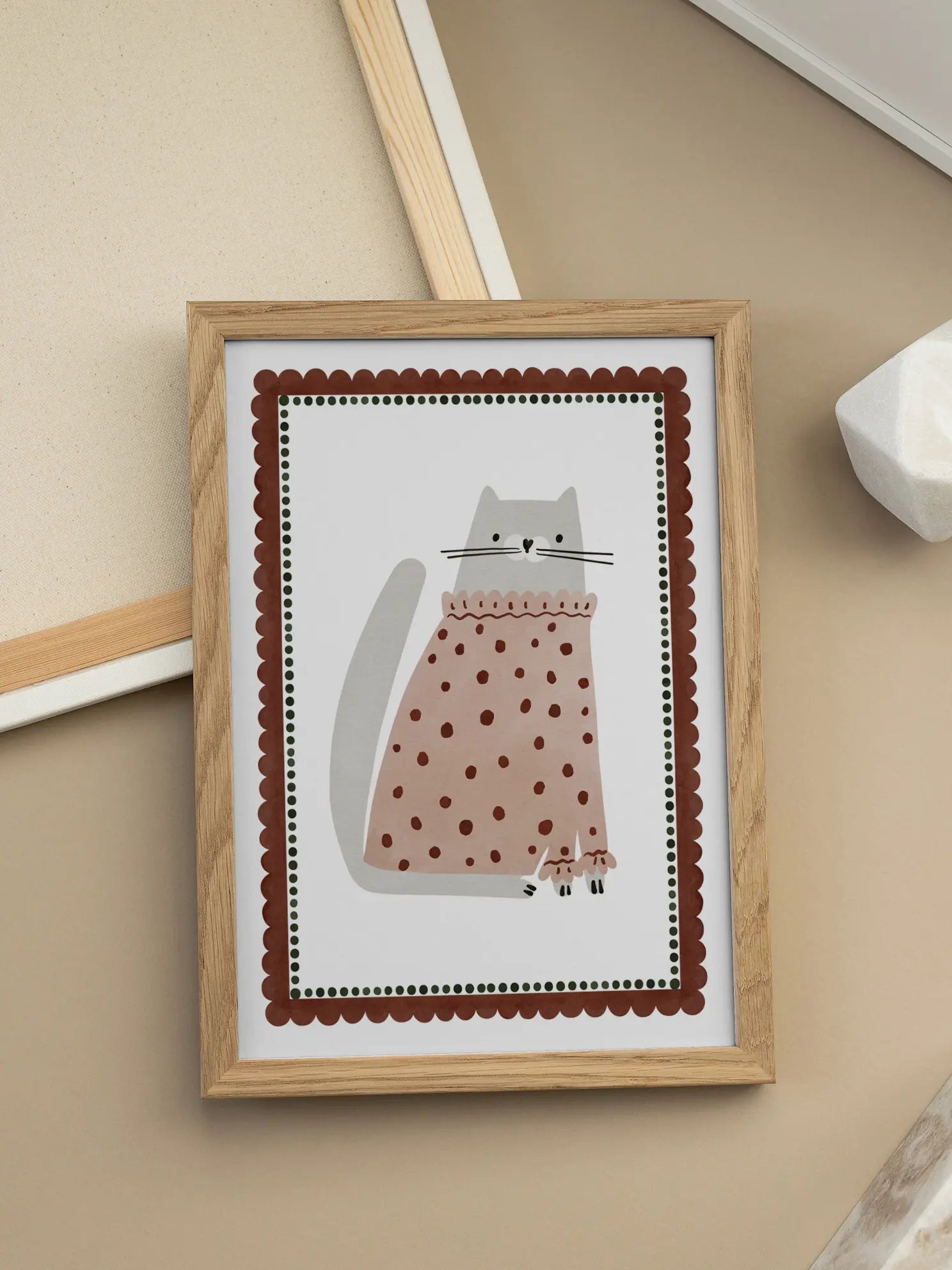 Dottie the Cat Poster