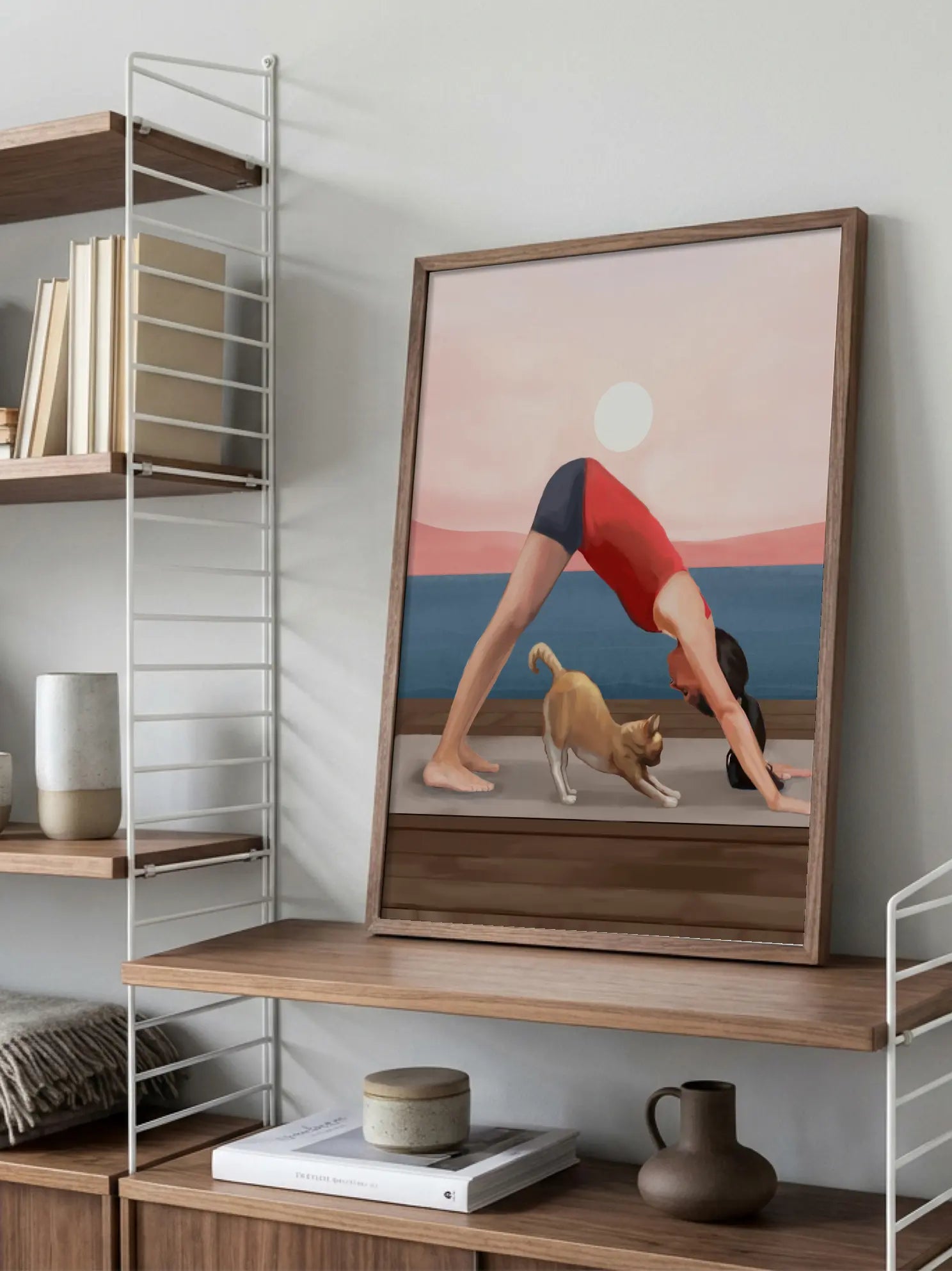 Downward Dog Poster
