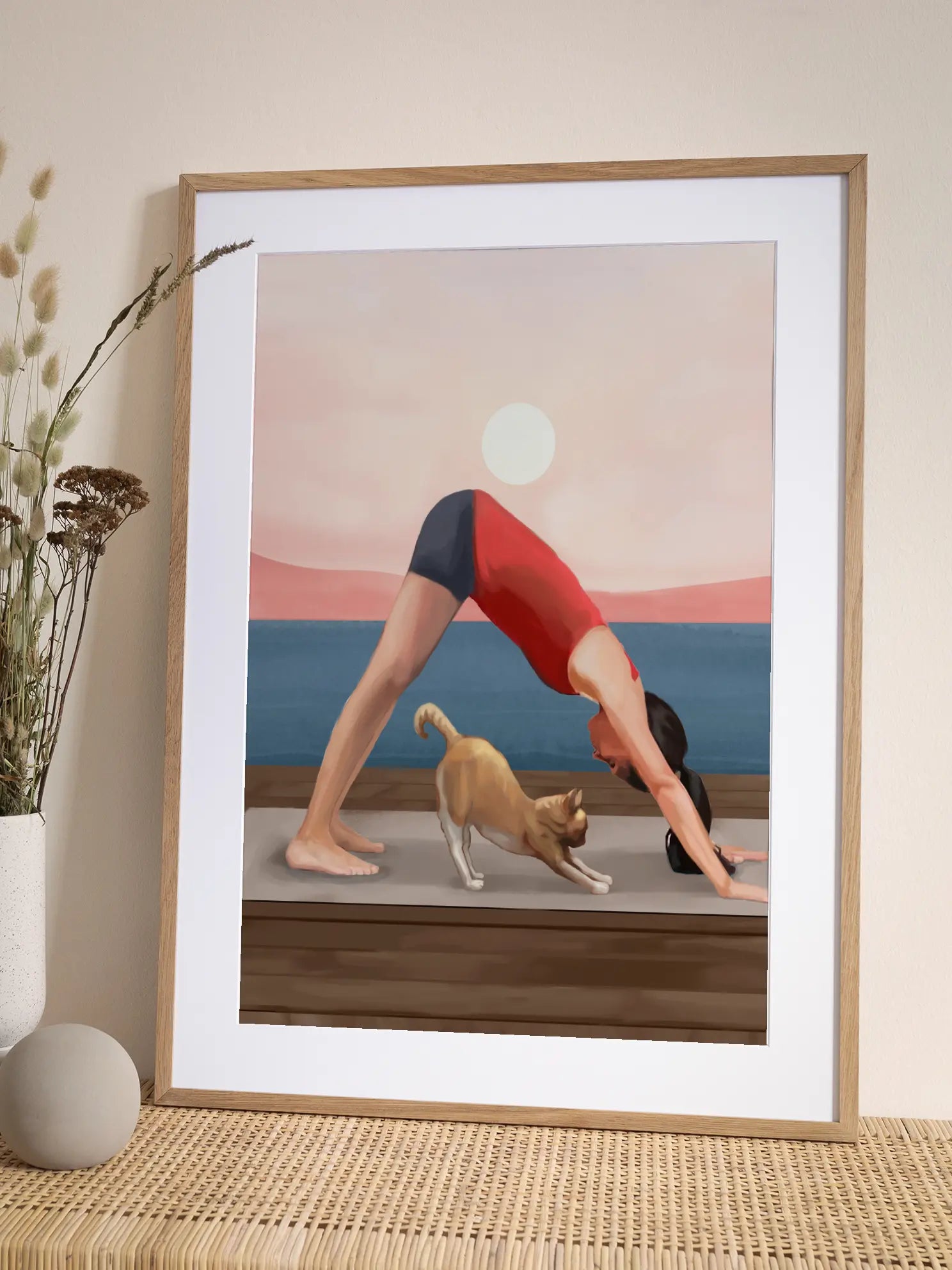 Downward Dog Poster