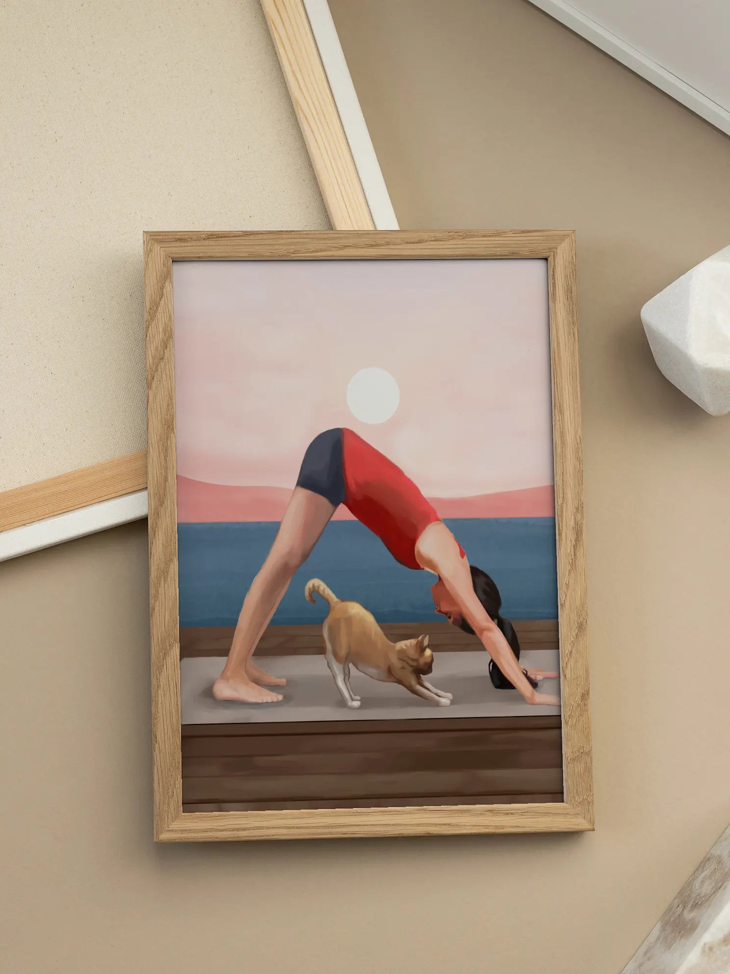 Downward Dog Poster