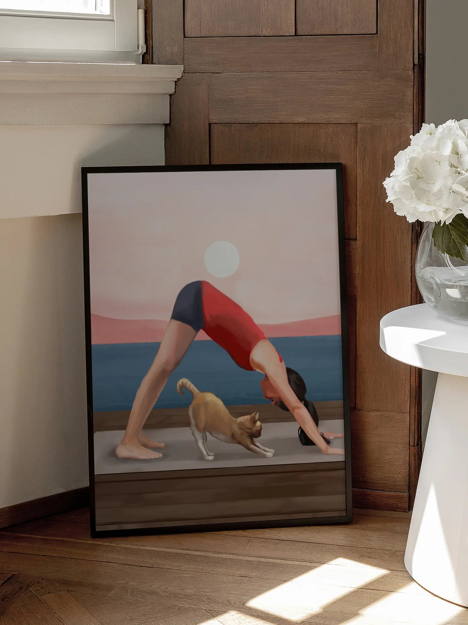 Downward Dog Poster