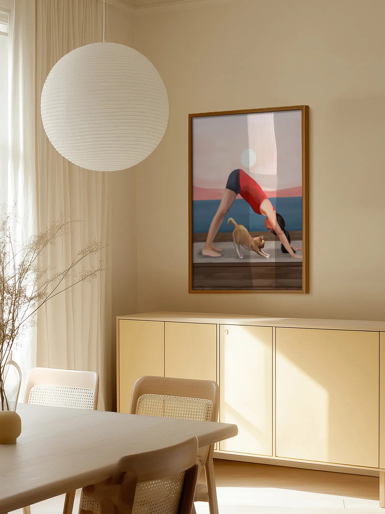 Downward Dog Poster