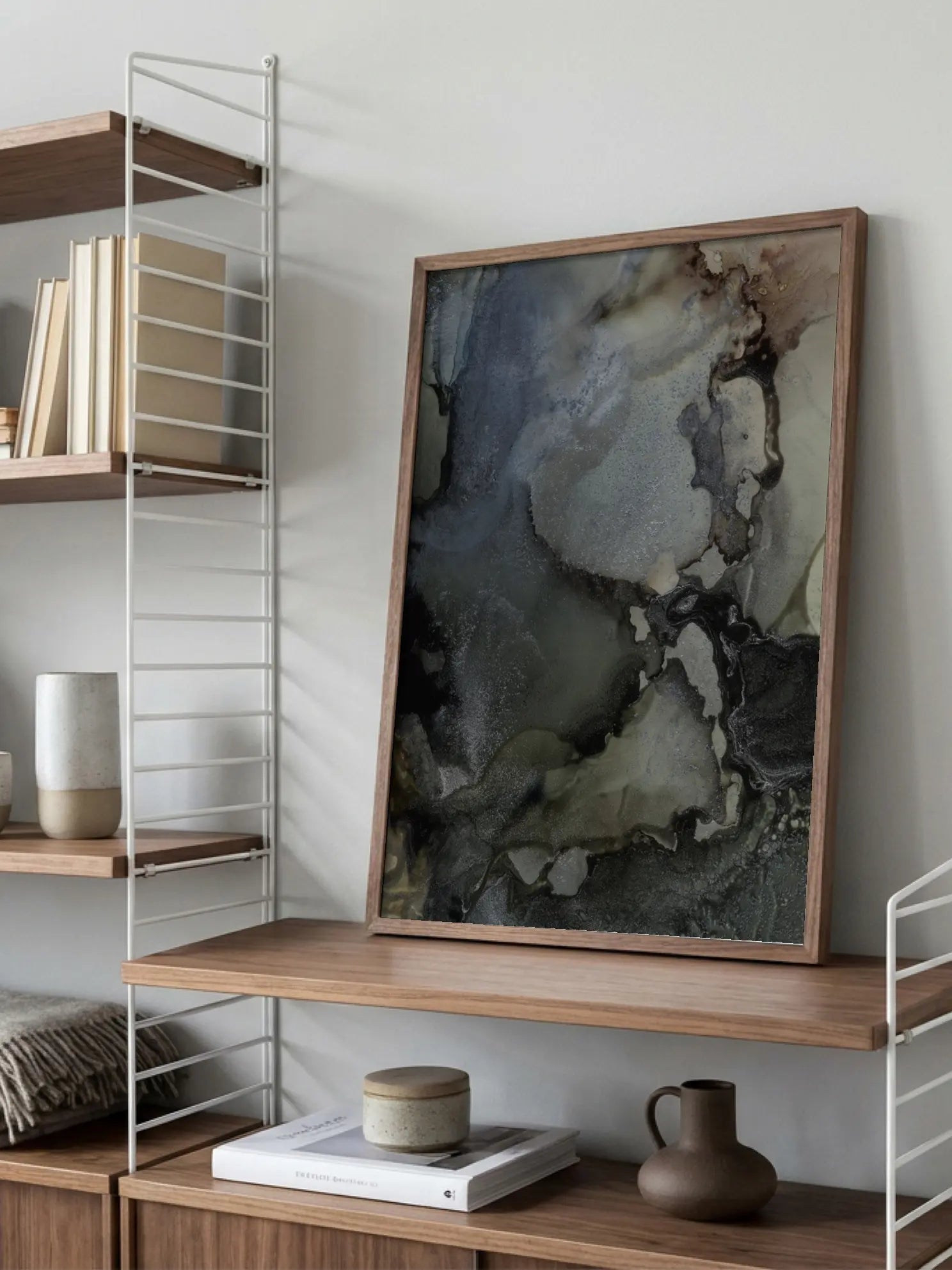 Dramatic Abstract Poster
