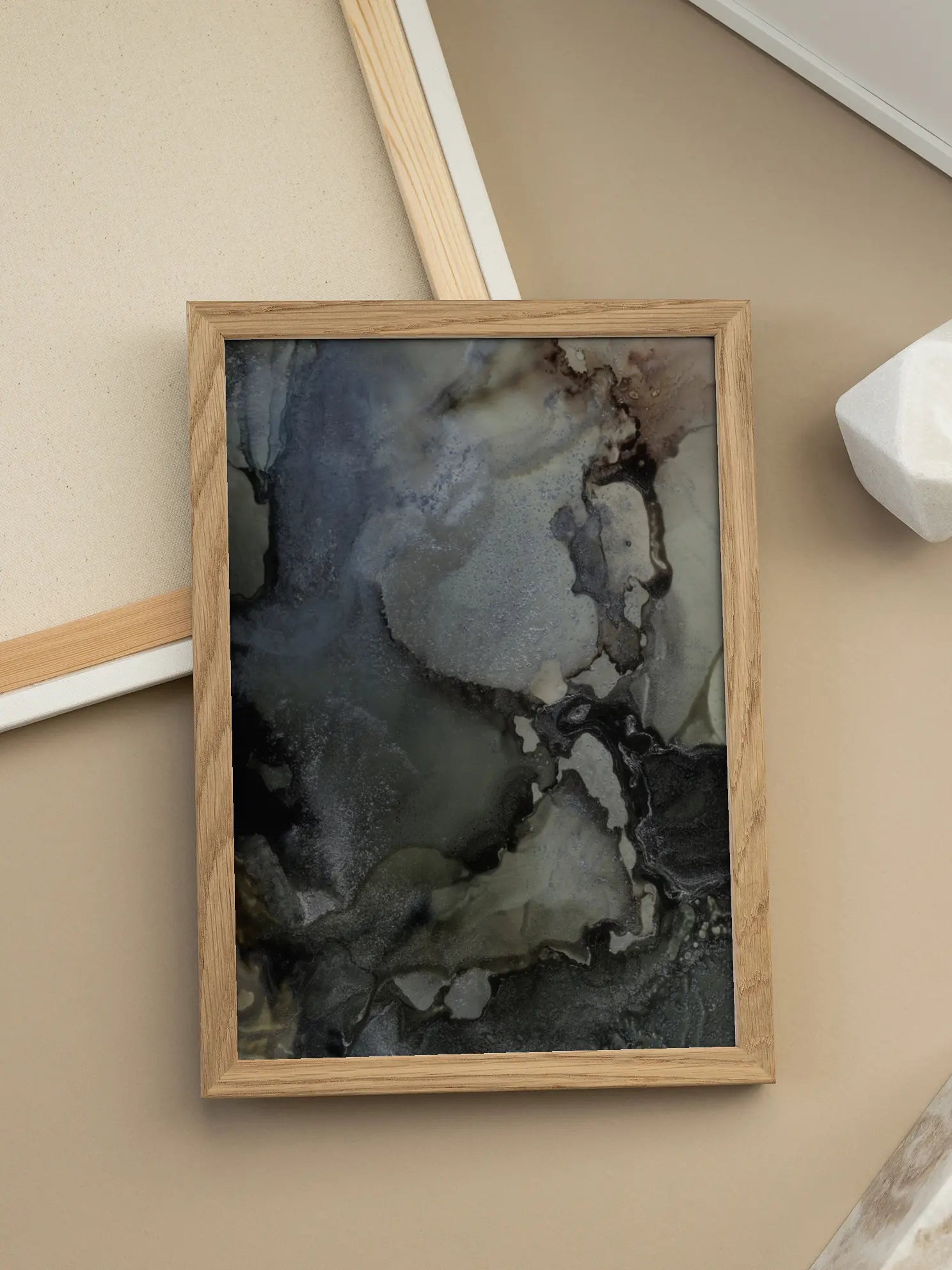 Dramatic Abstract Poster