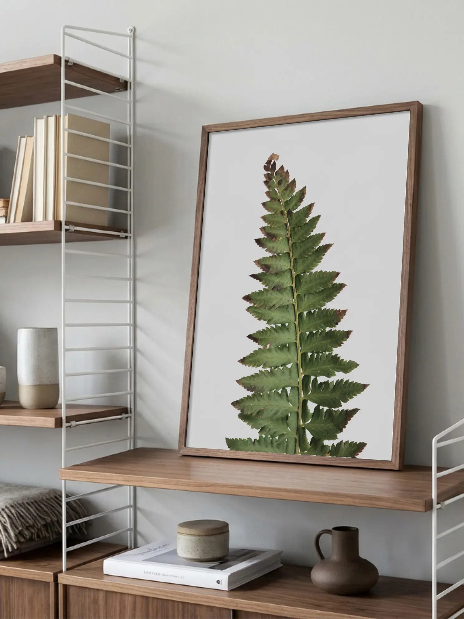 Dried Fern Poster