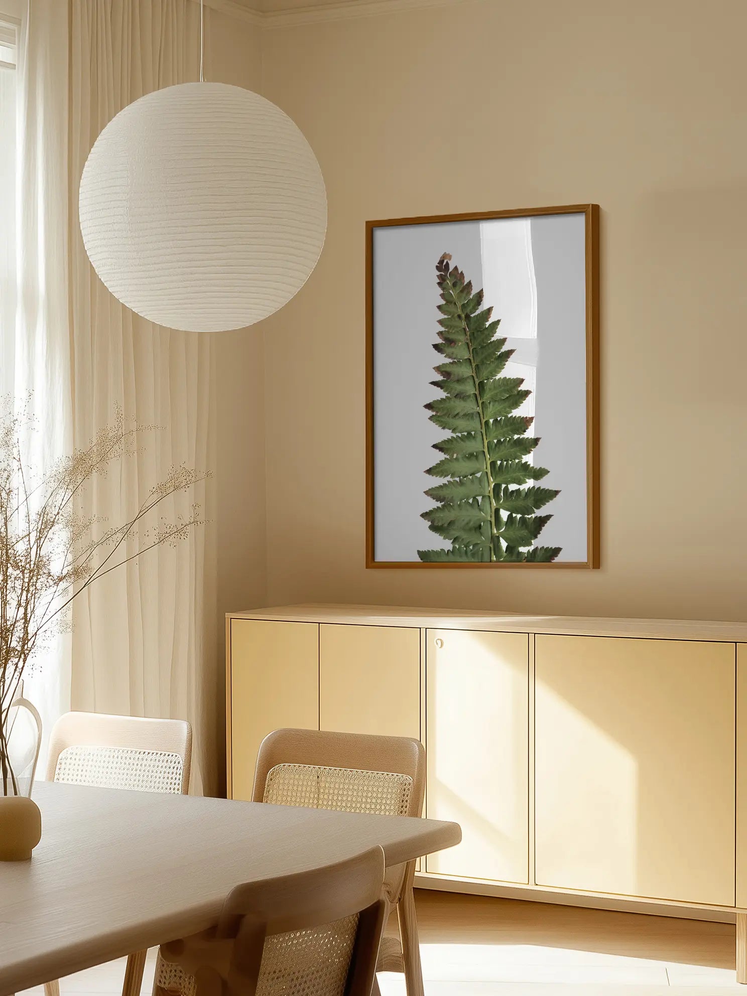 Dried Fern Poster