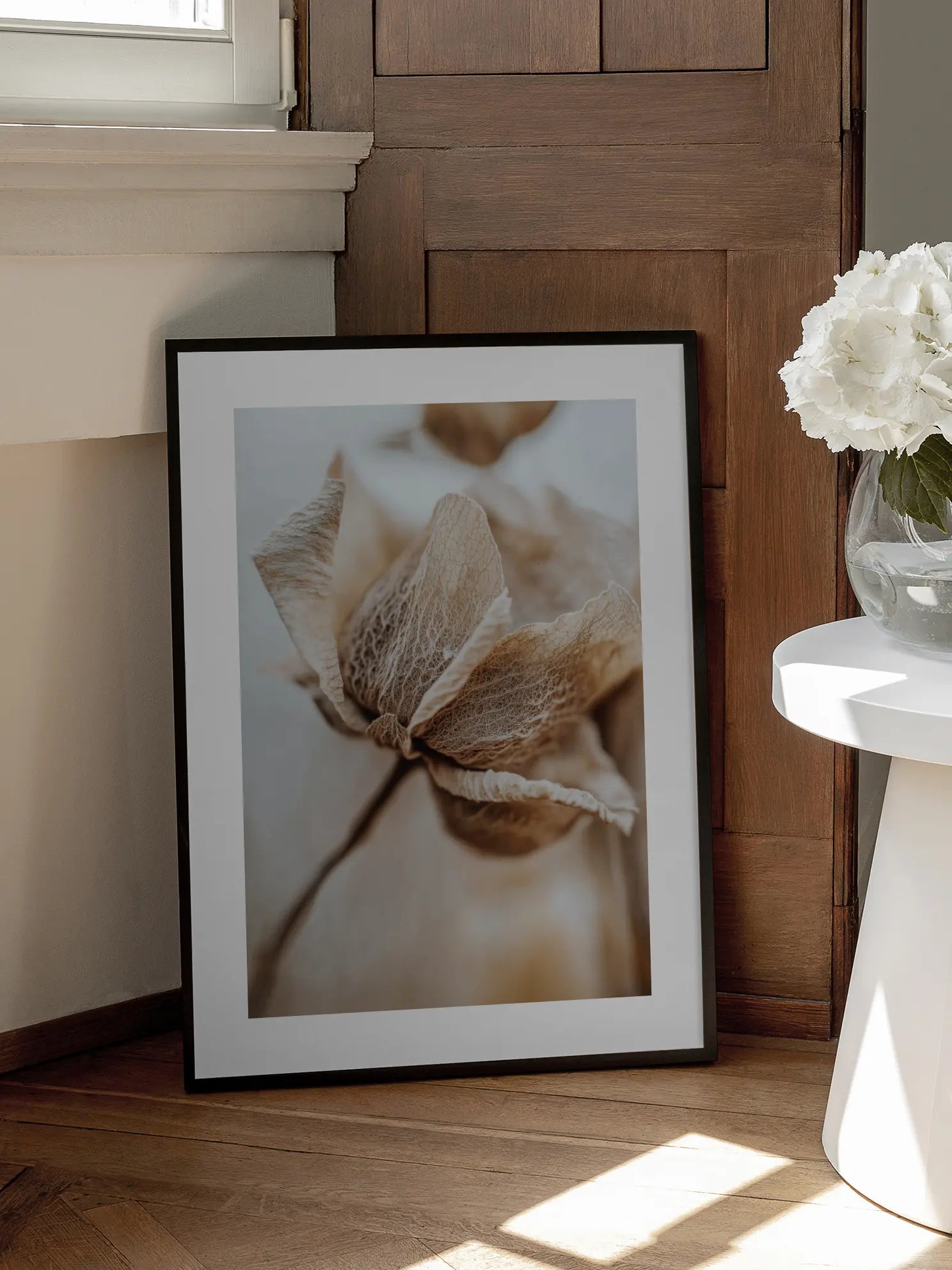Dried Flower Close Up Poster