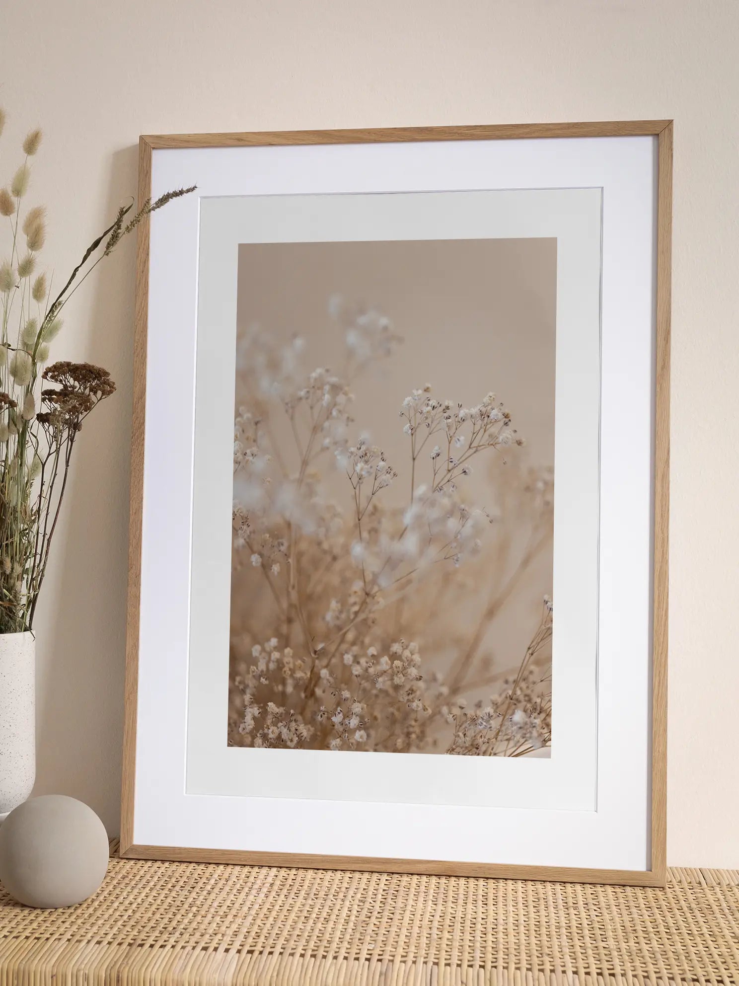 Dried Flowers Poster