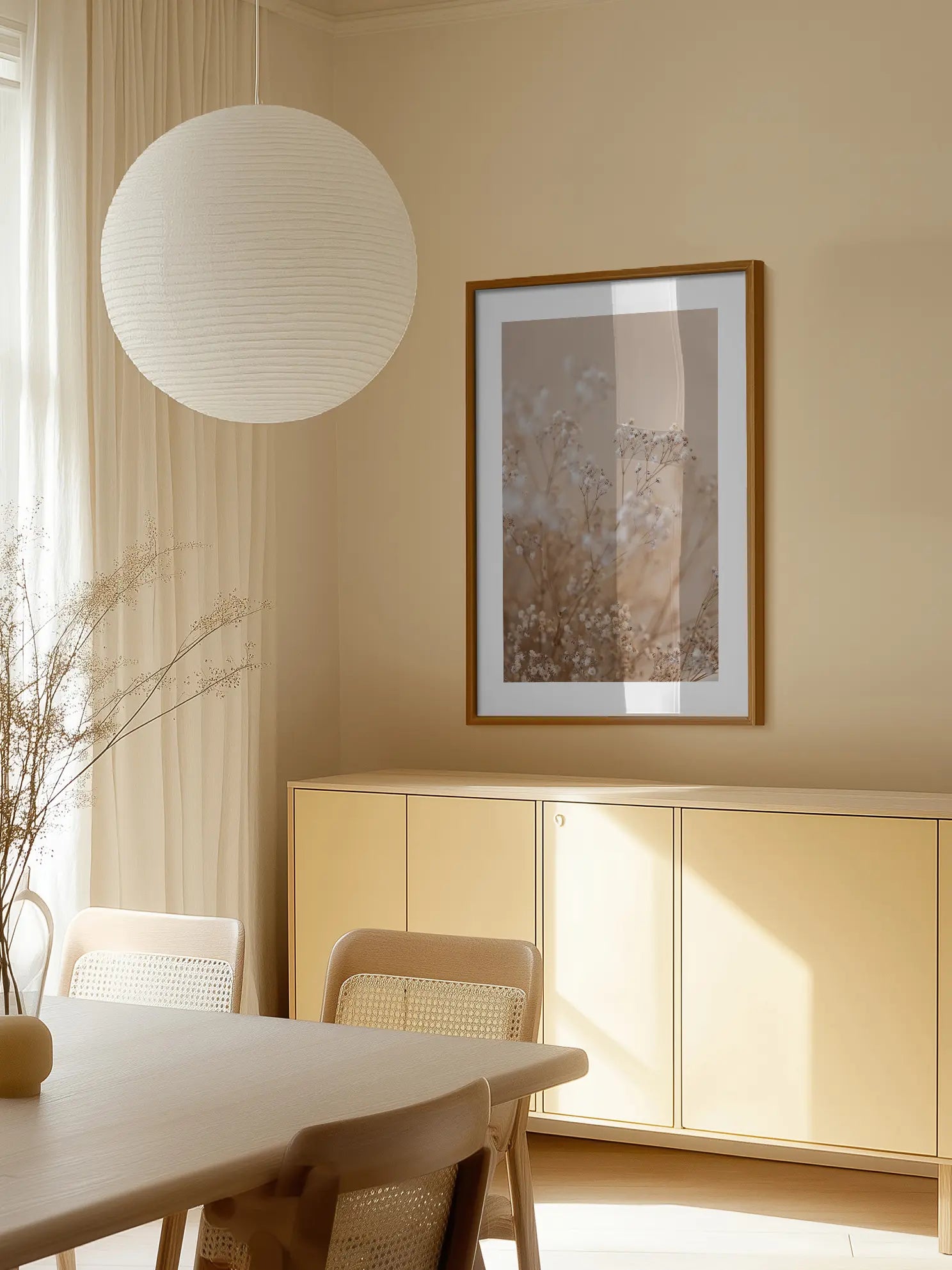 Dried Flowers Poster