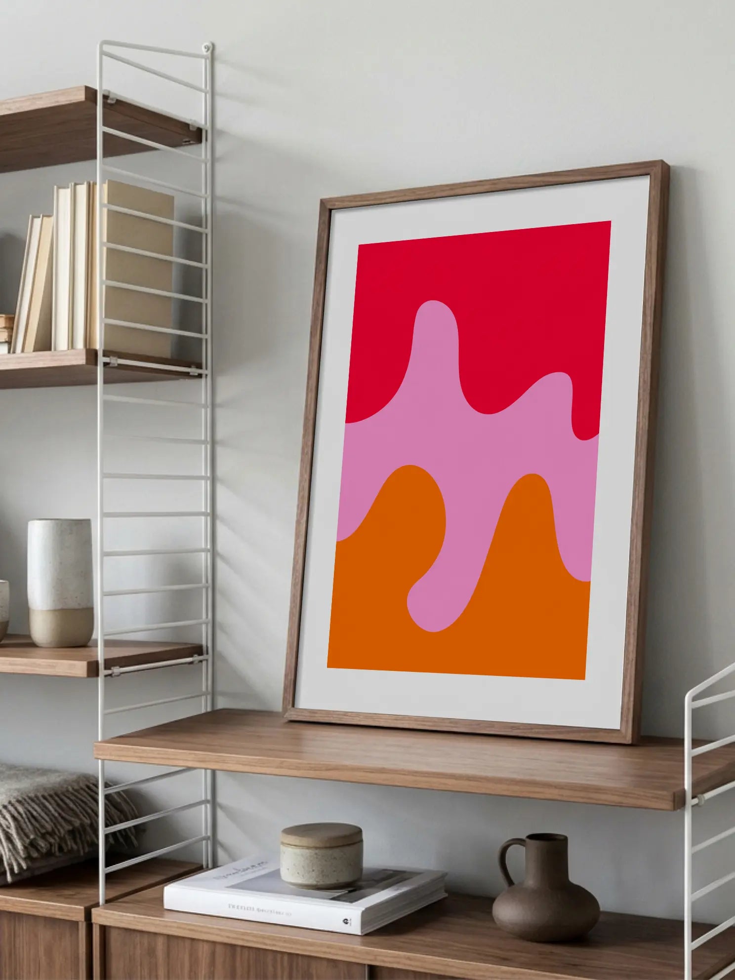 Dripping Colors Poster
