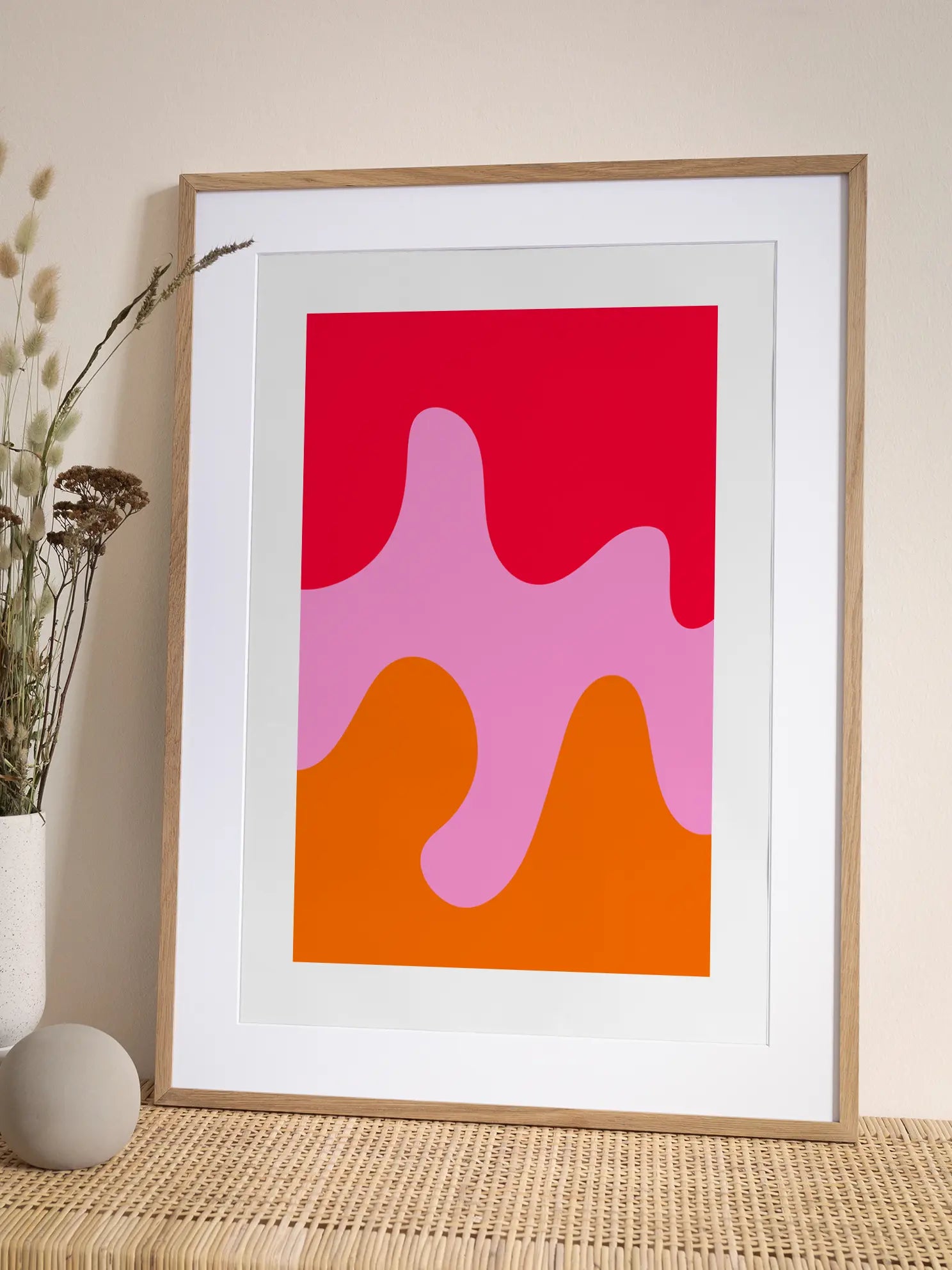 Dripping Colors Poster