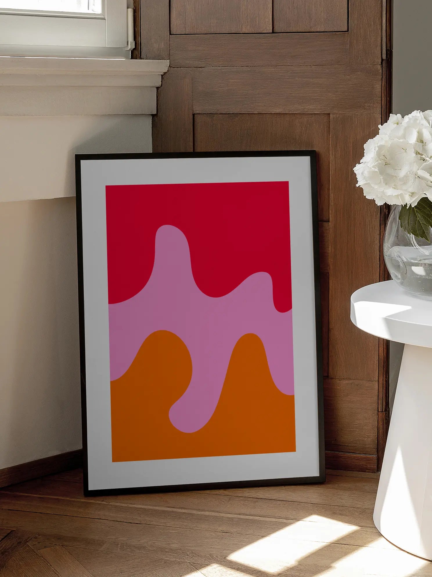 Dripping Colors Poster