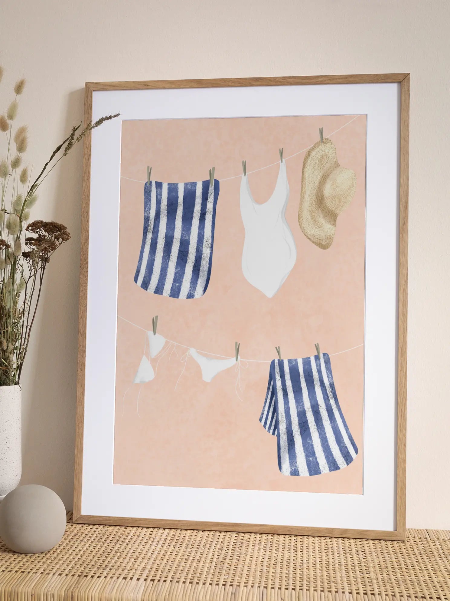 Drying in the Sun Poster