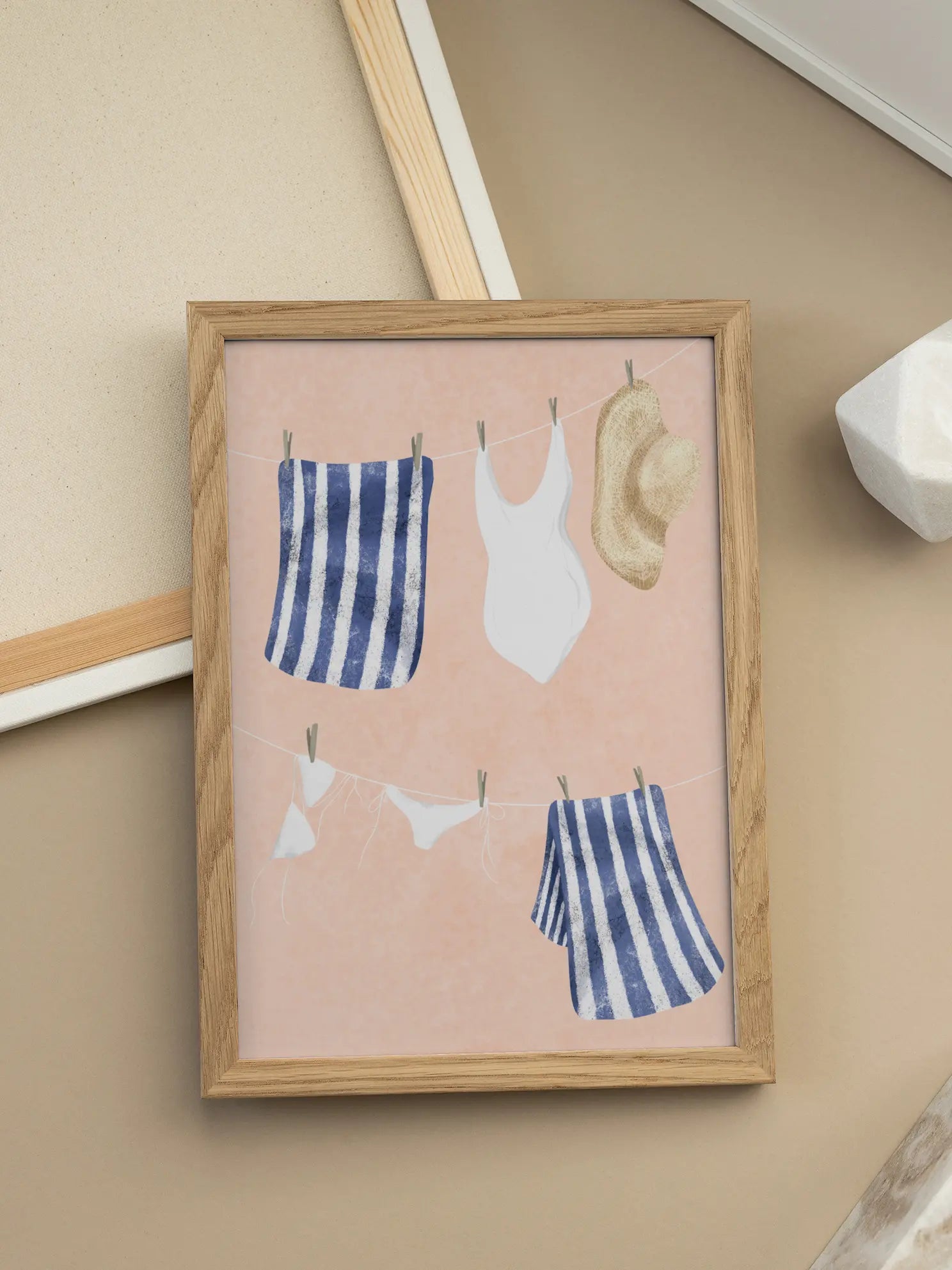 Drying in the Sun Poster