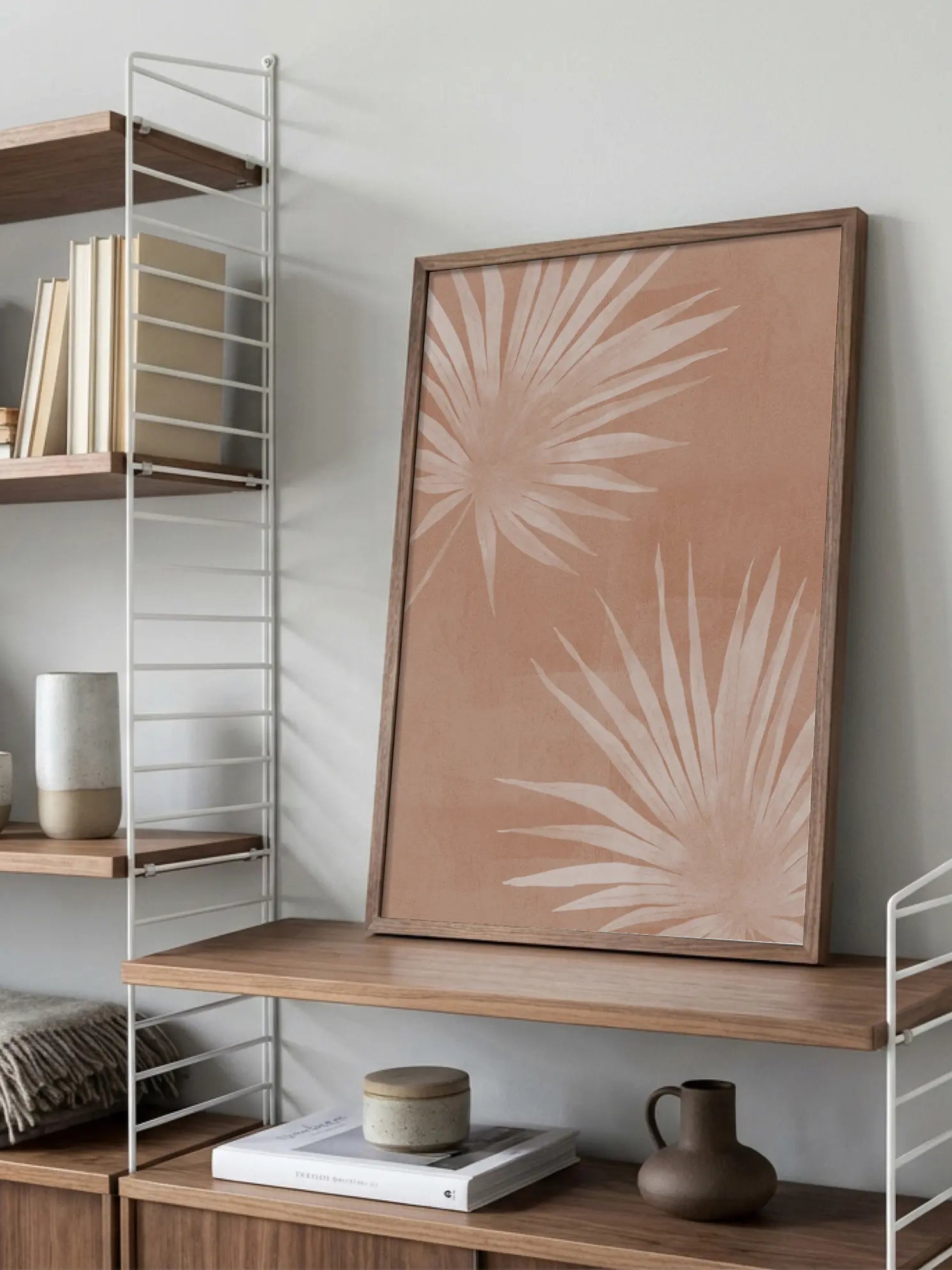 Dusty Pink Palm Poster