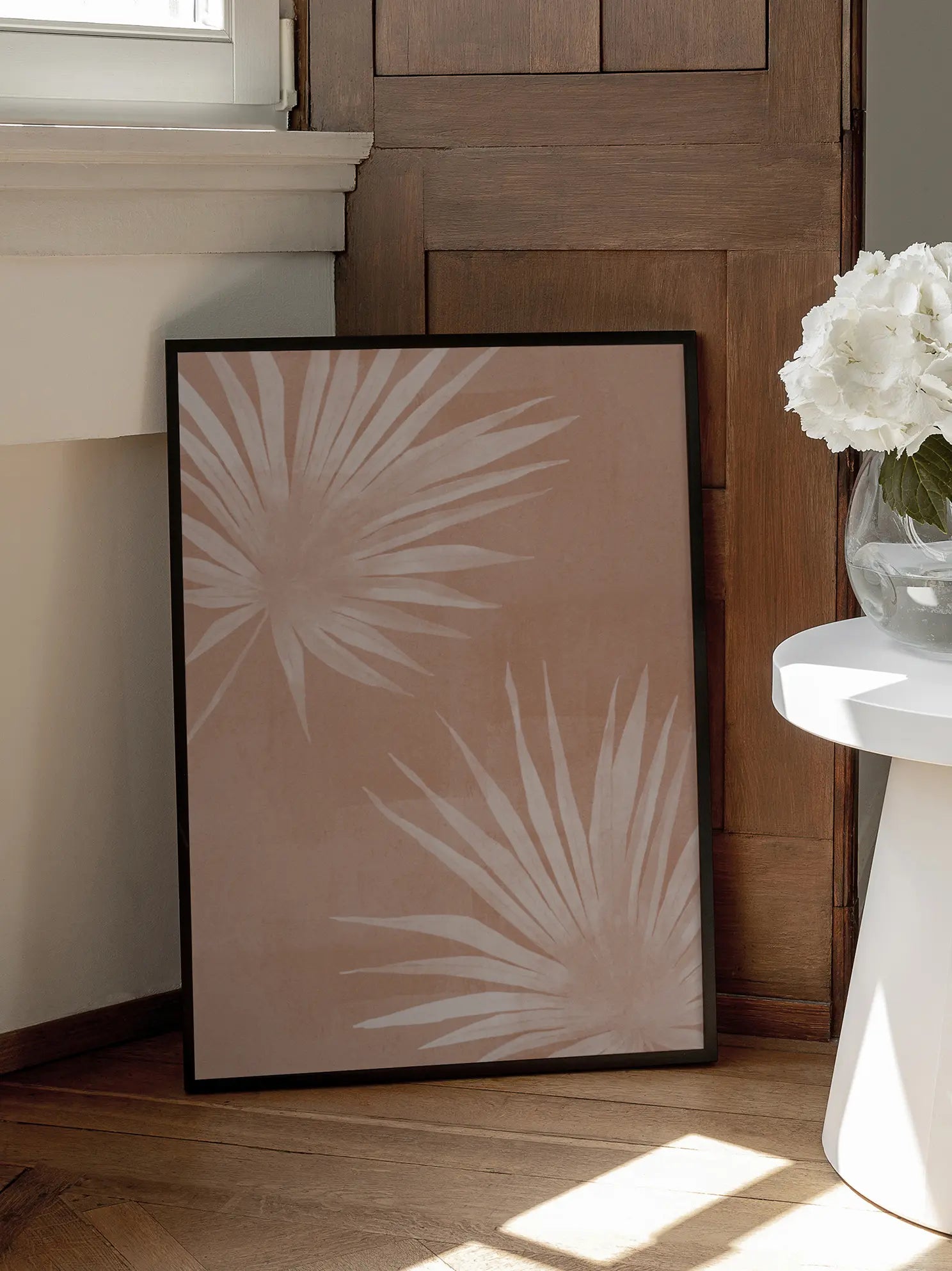 Dusty Pink Palm Poster