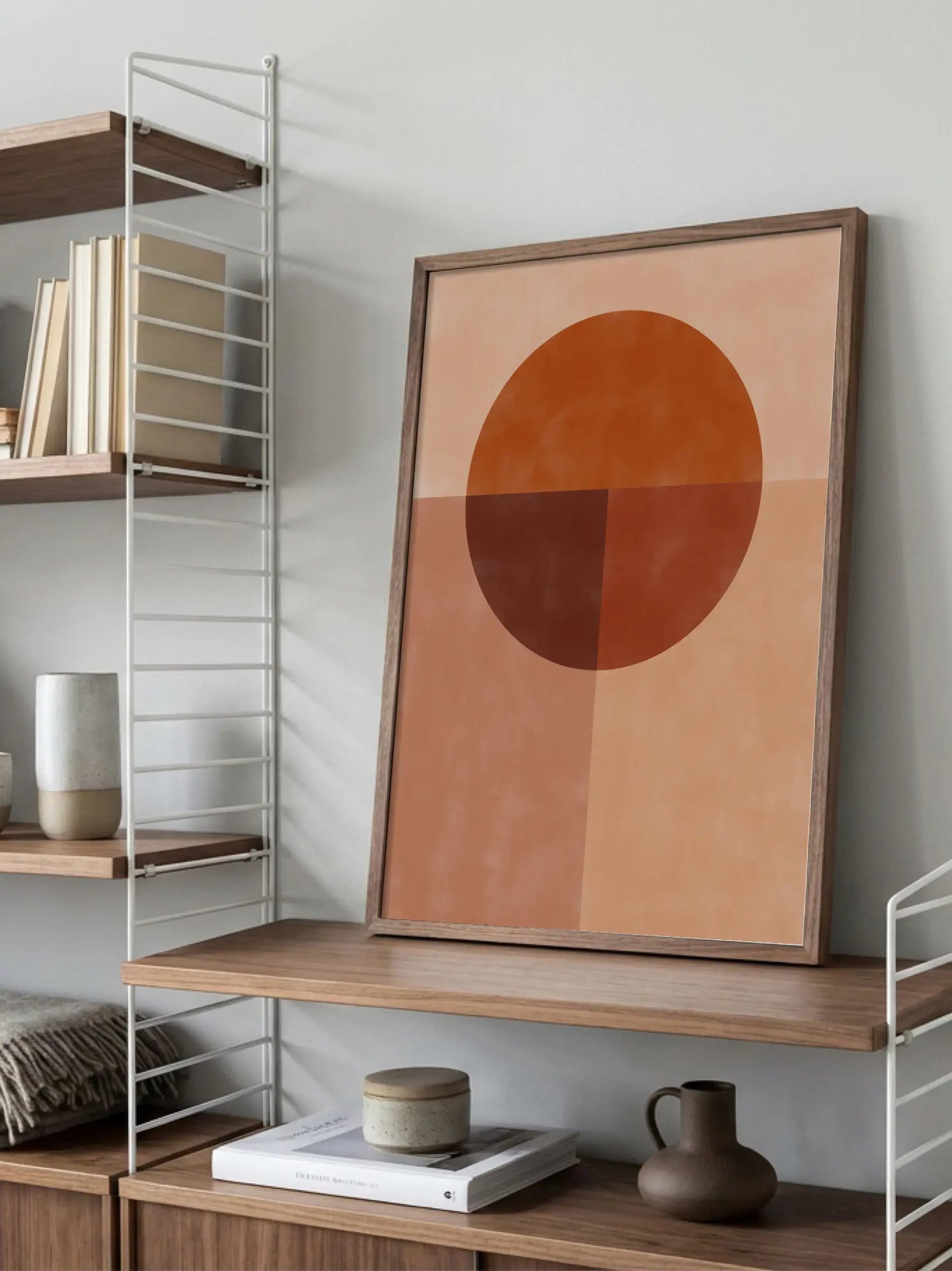 Earth Tones Balance Poster