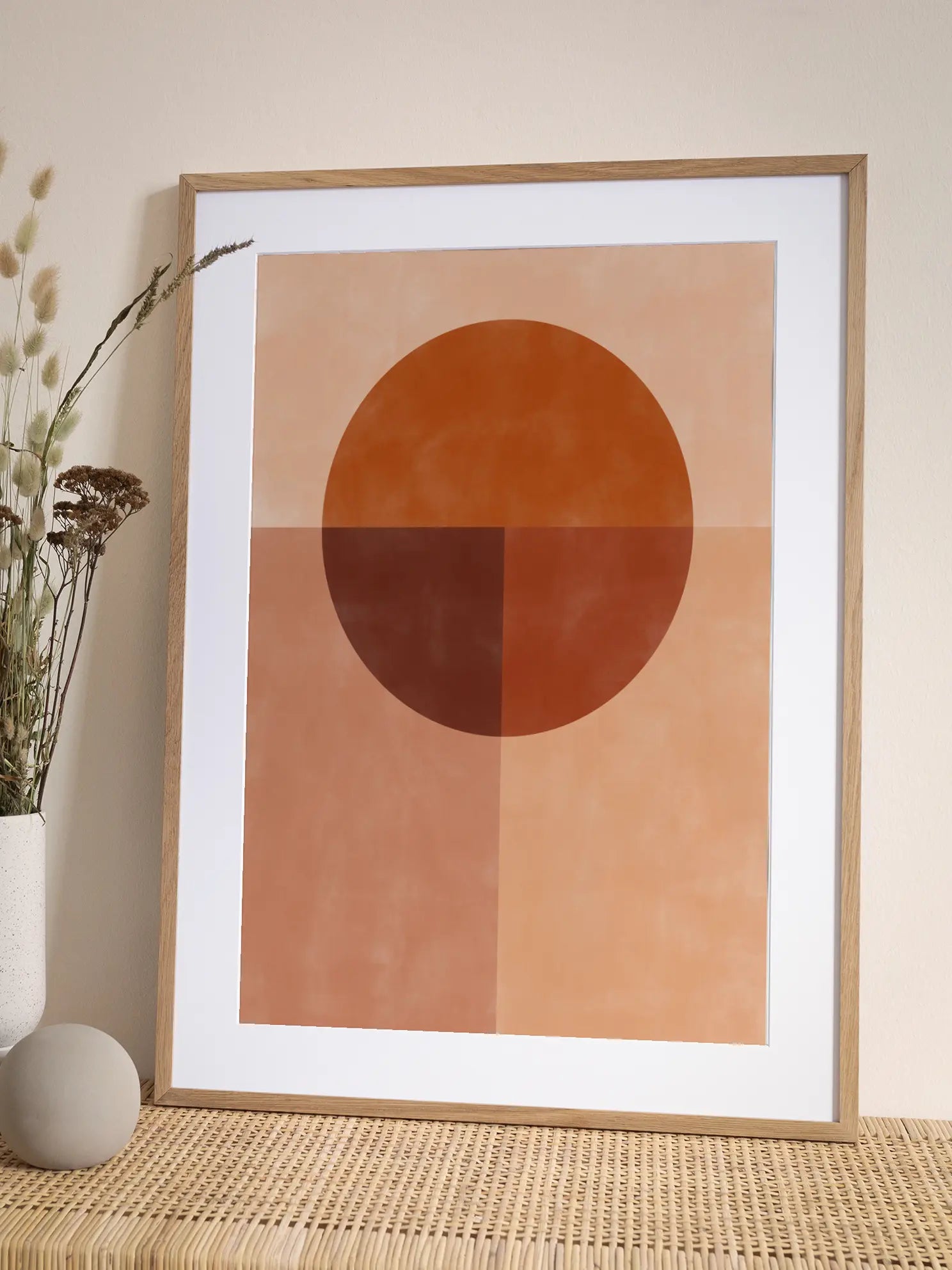 Earth Tones Balance Poster