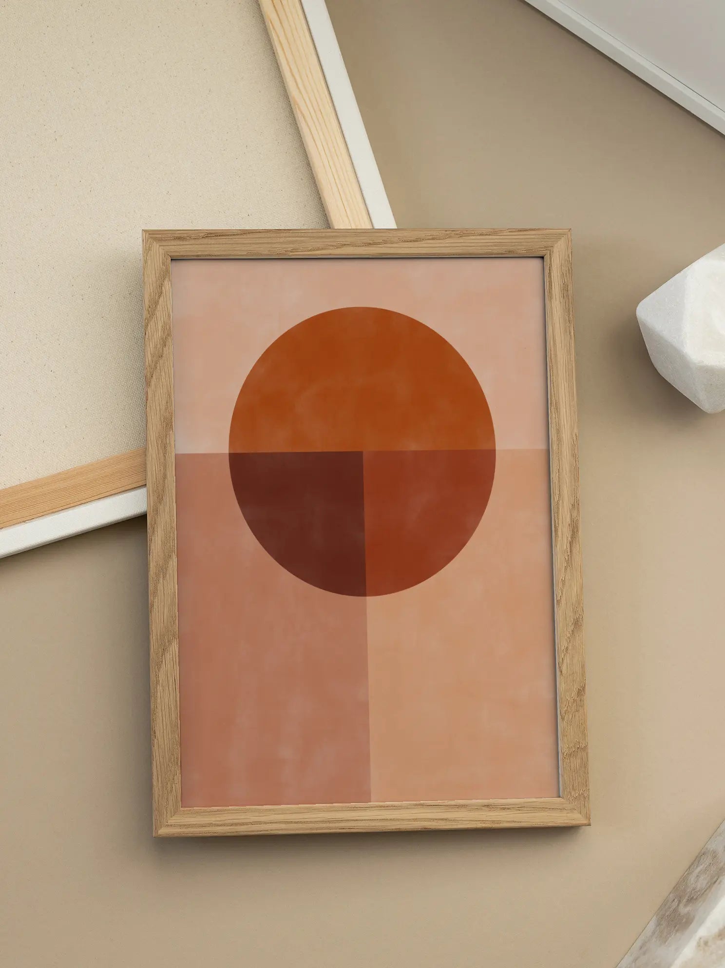 Earth Tones Balance Poster
