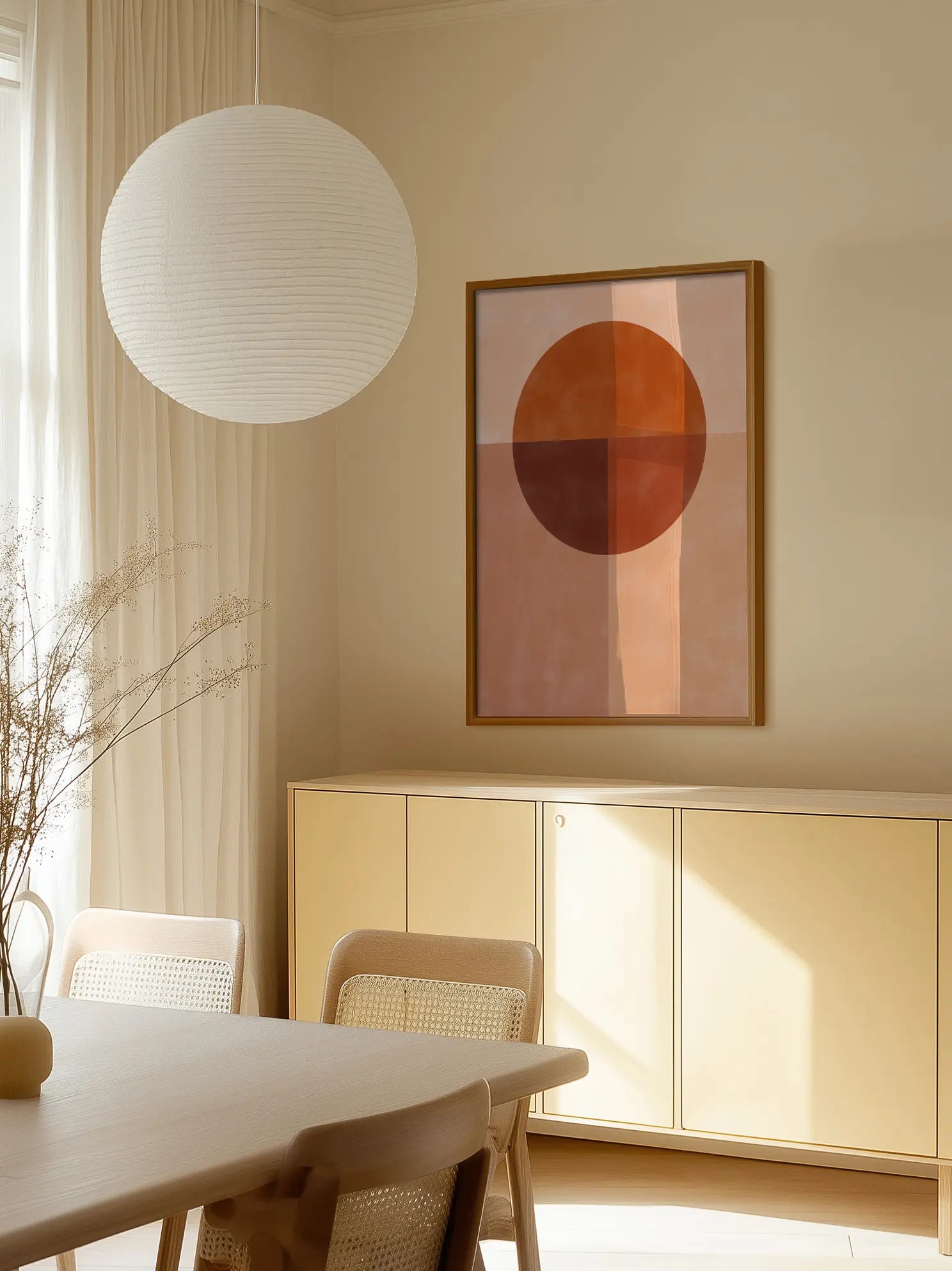 Earth Tones Balance Poster