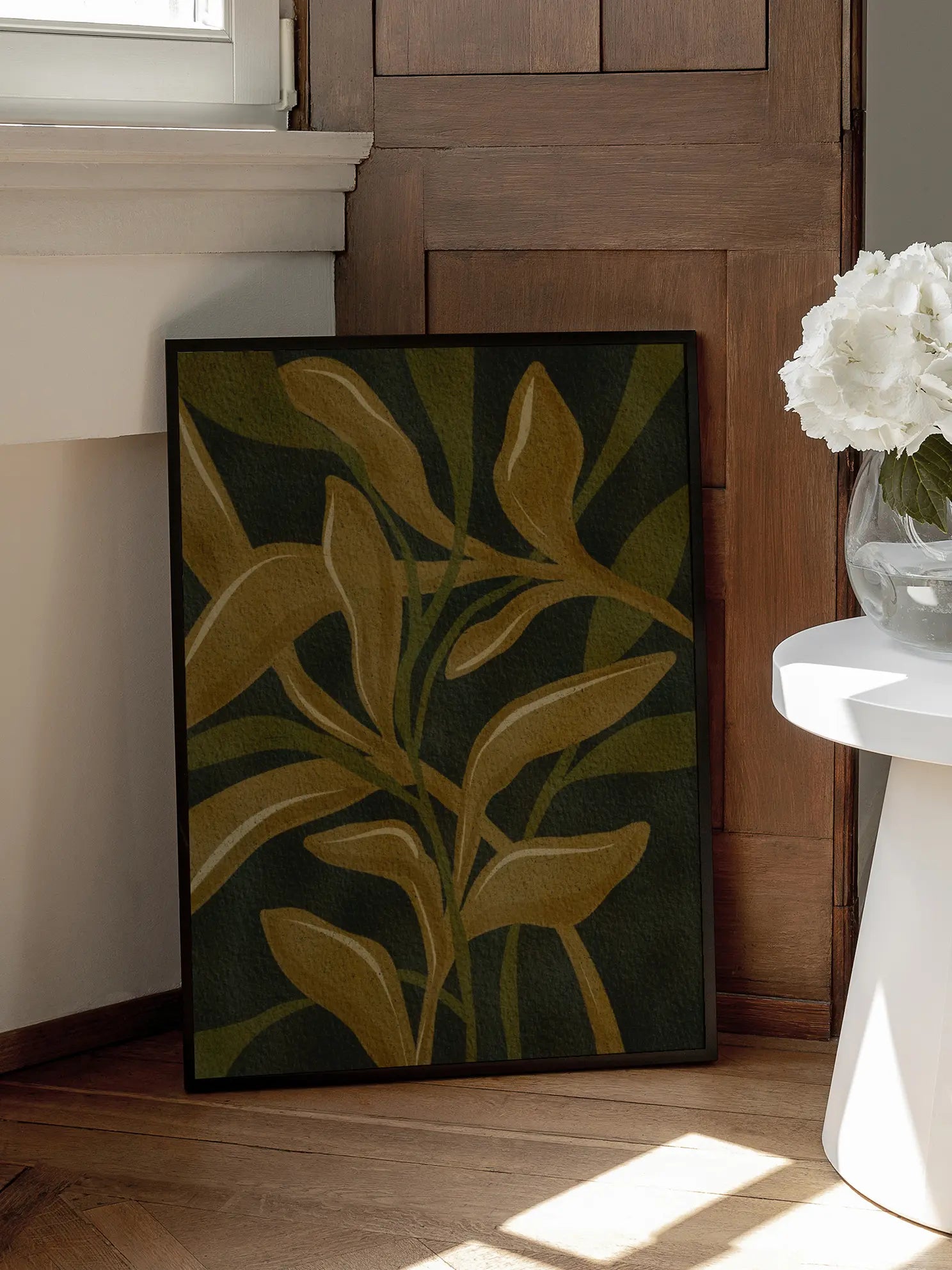 Earthen Foliage Poster