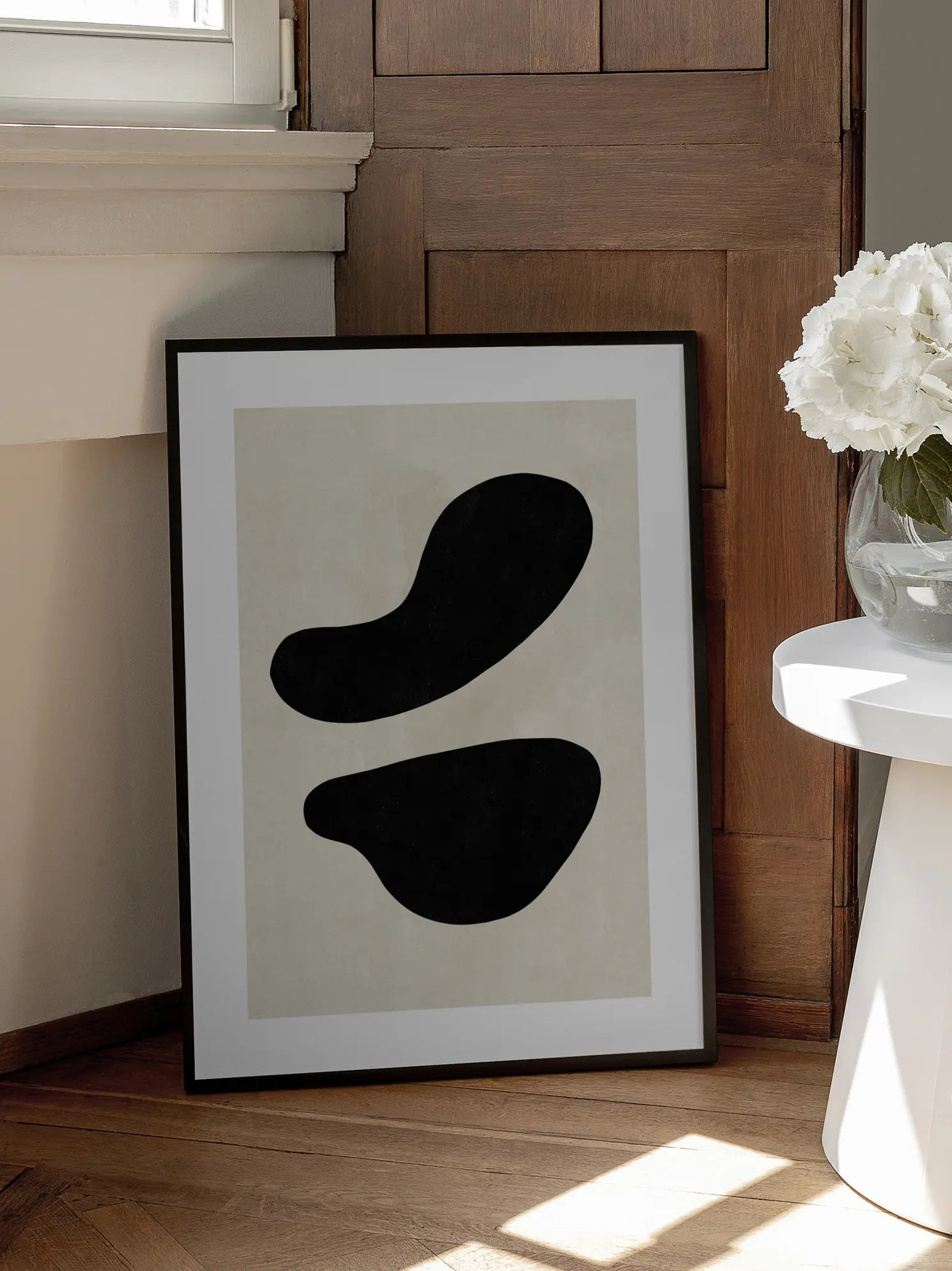Earthy Forms Poster