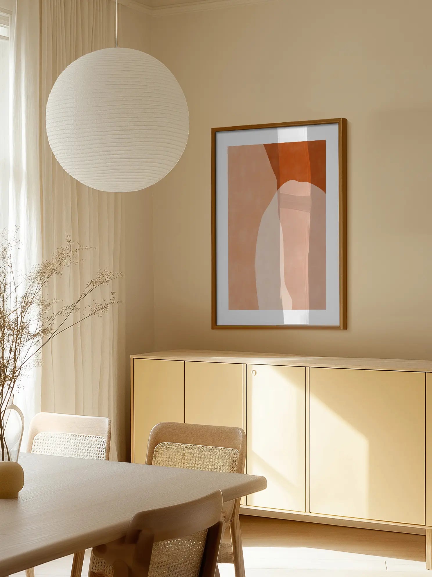 Earthy Graphic Poster