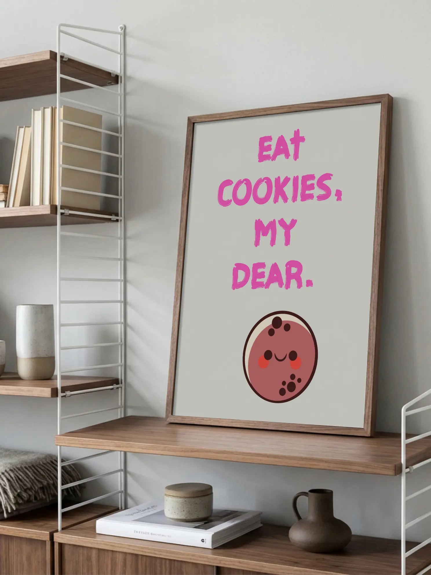 Eat Cookies Poster