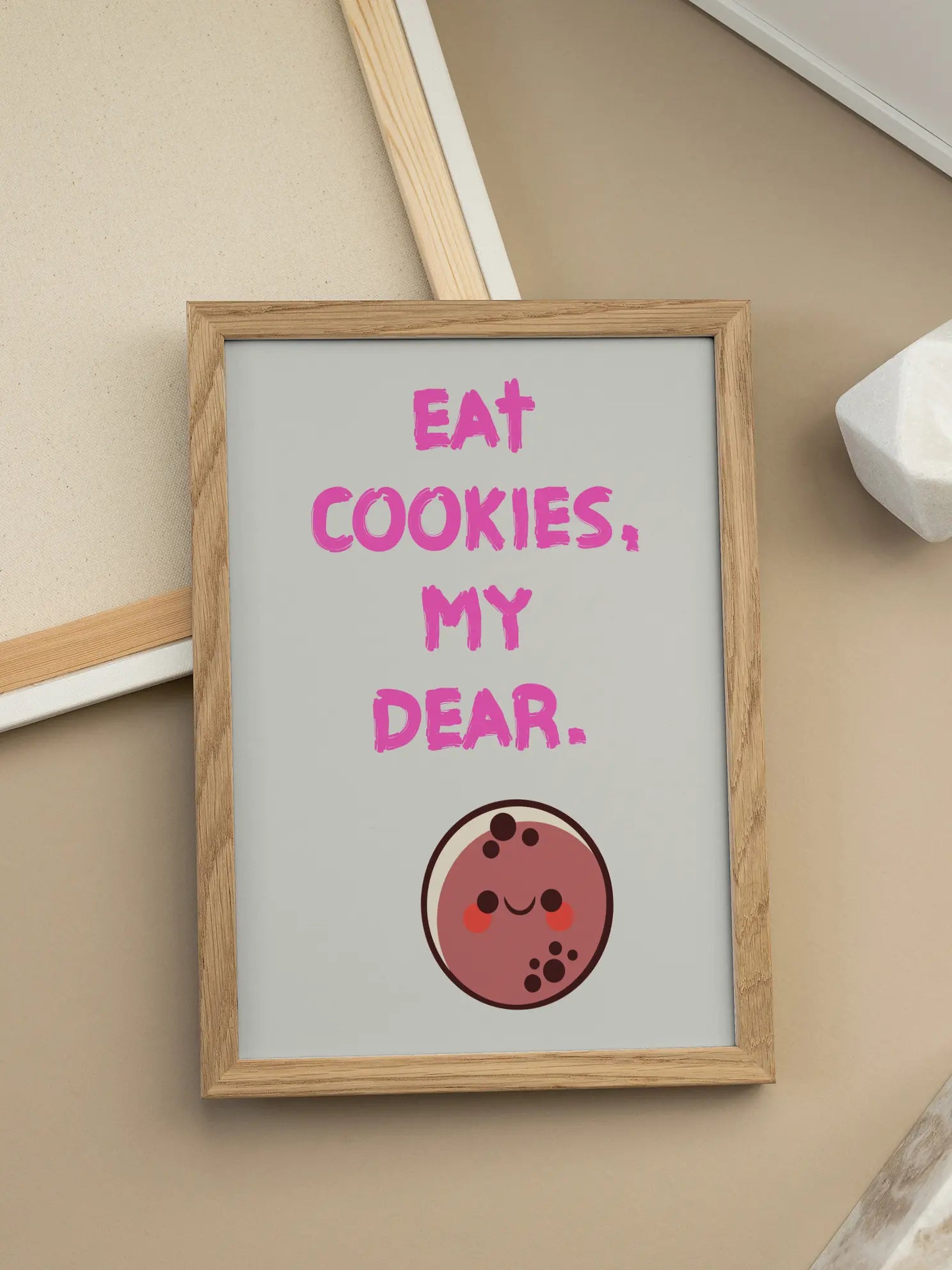 Eat Cookies Poster
