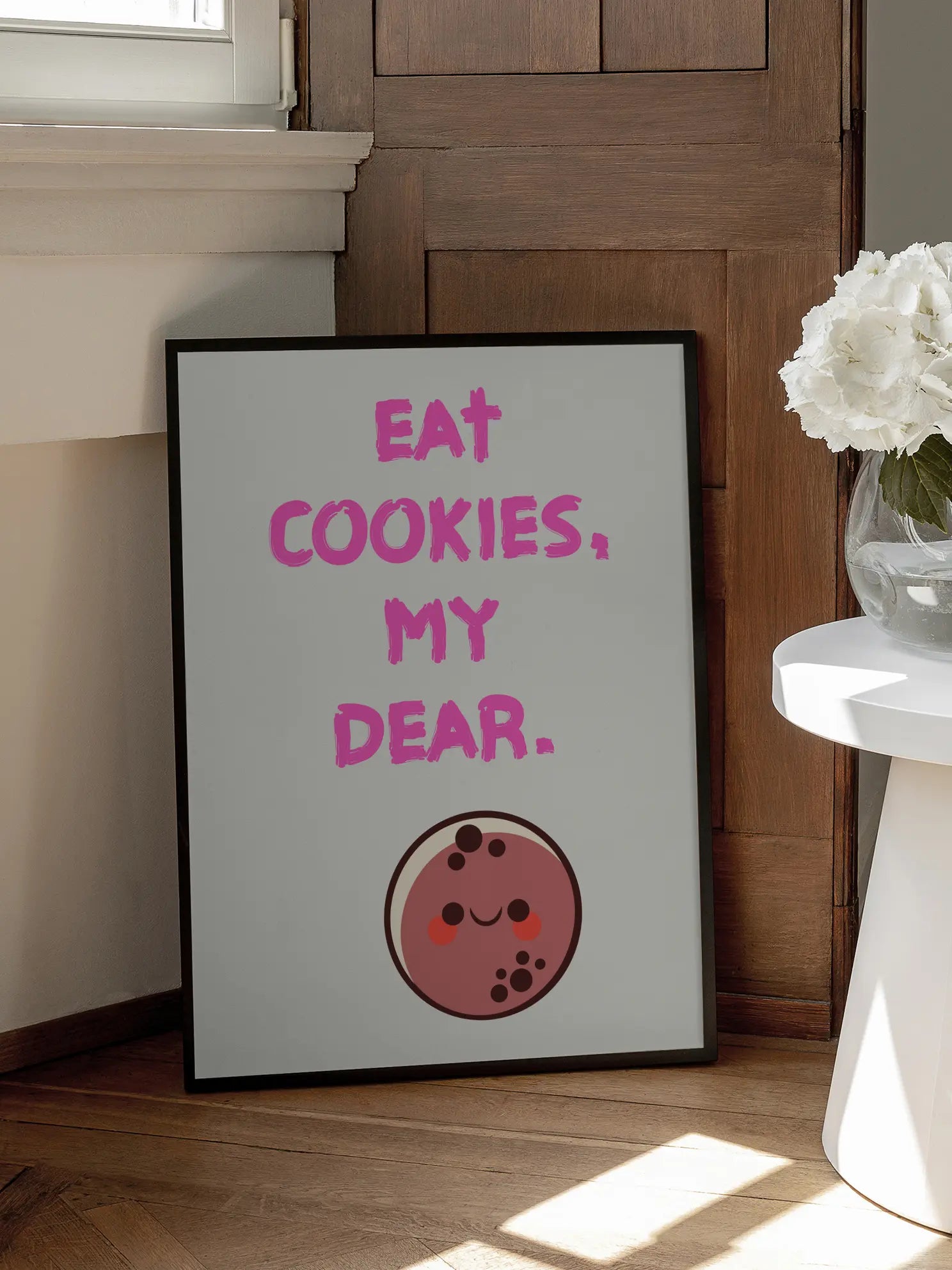 Eat Cookies Poster