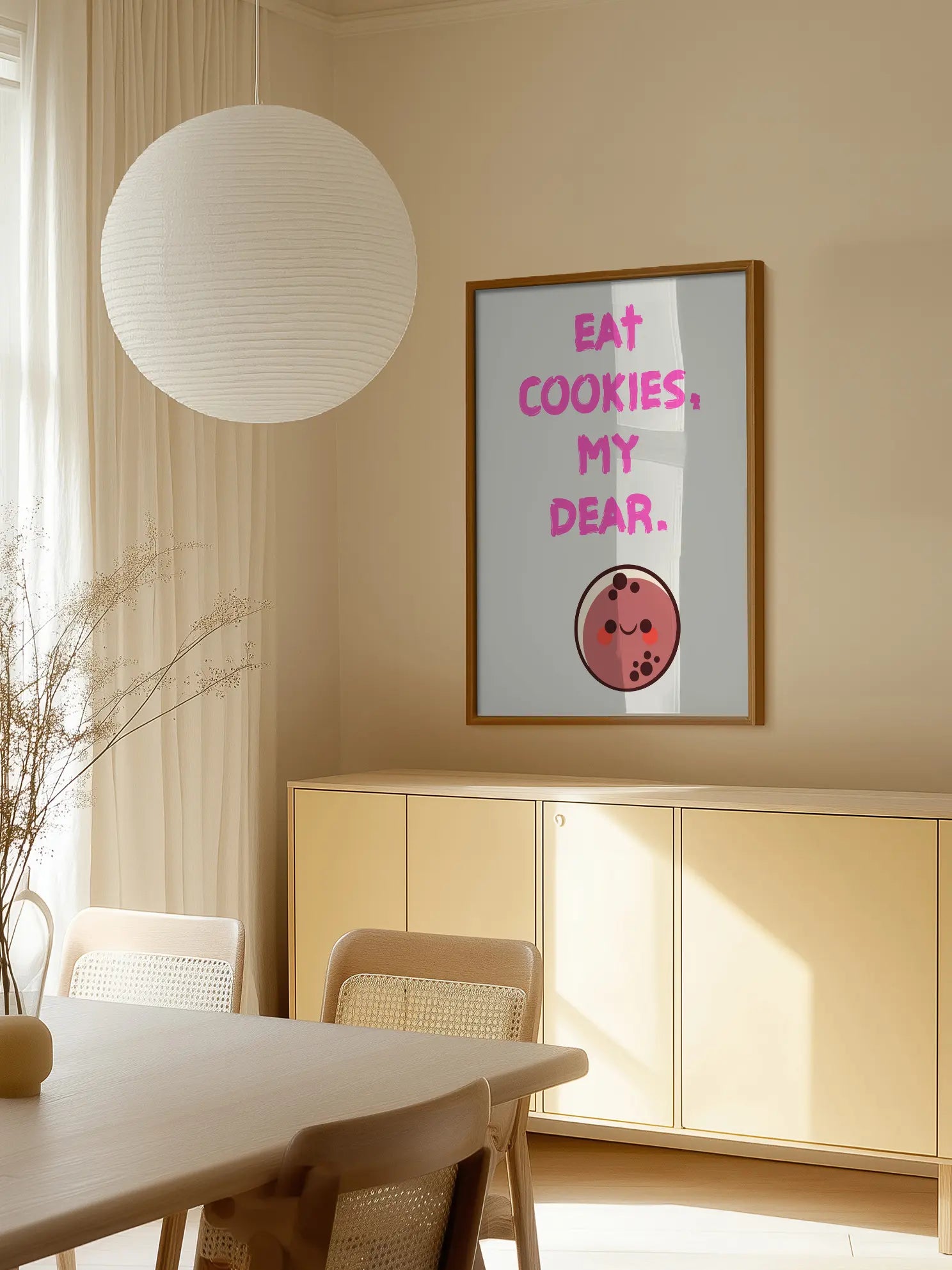 Eat Cookies Poster
