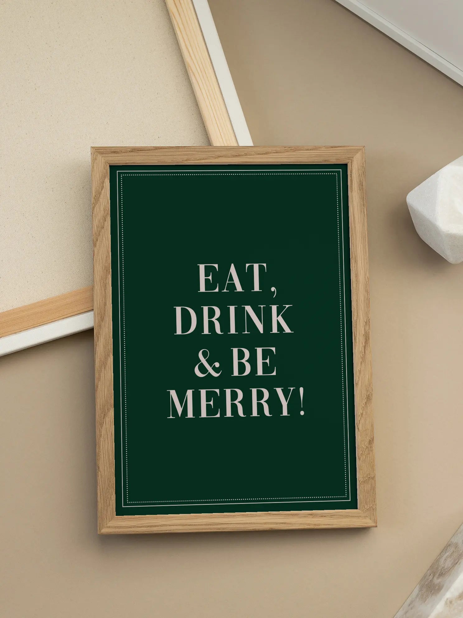 Eat Drink And Be Merry Poster