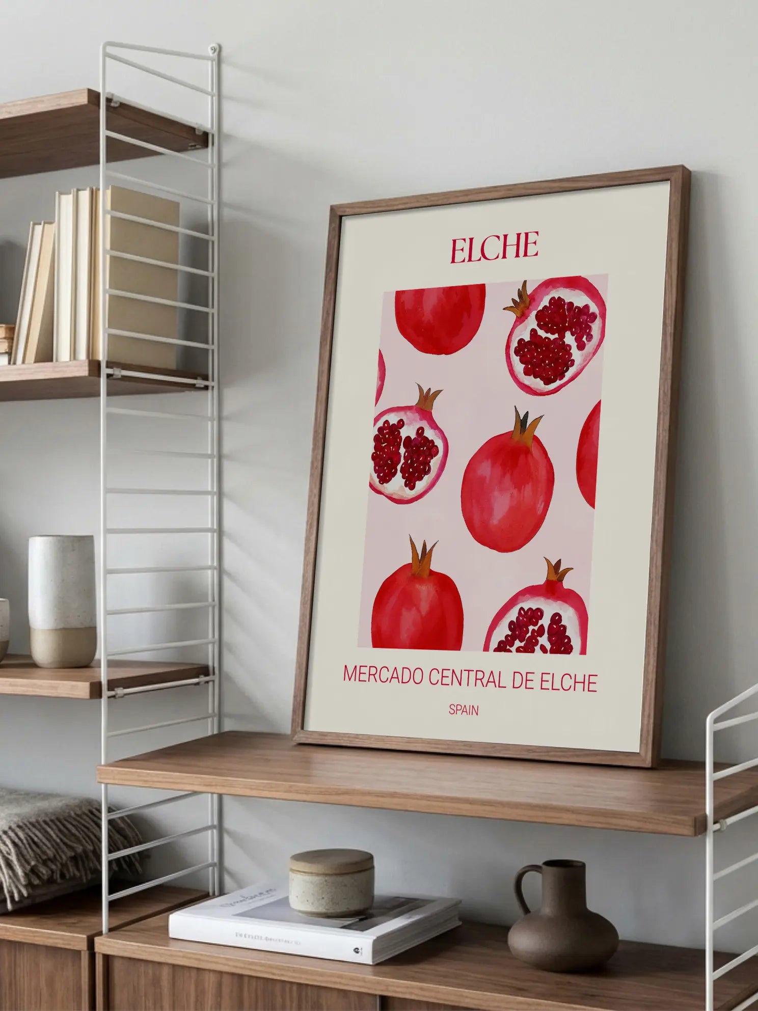 Elche Pomegranates Poster