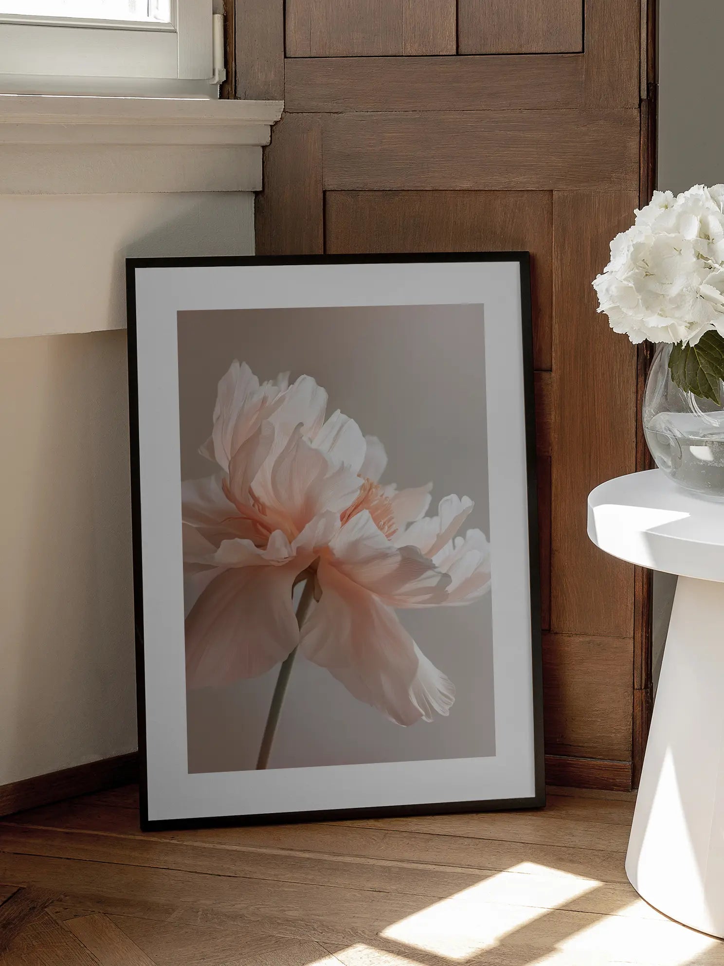 Elegant Peony Poster