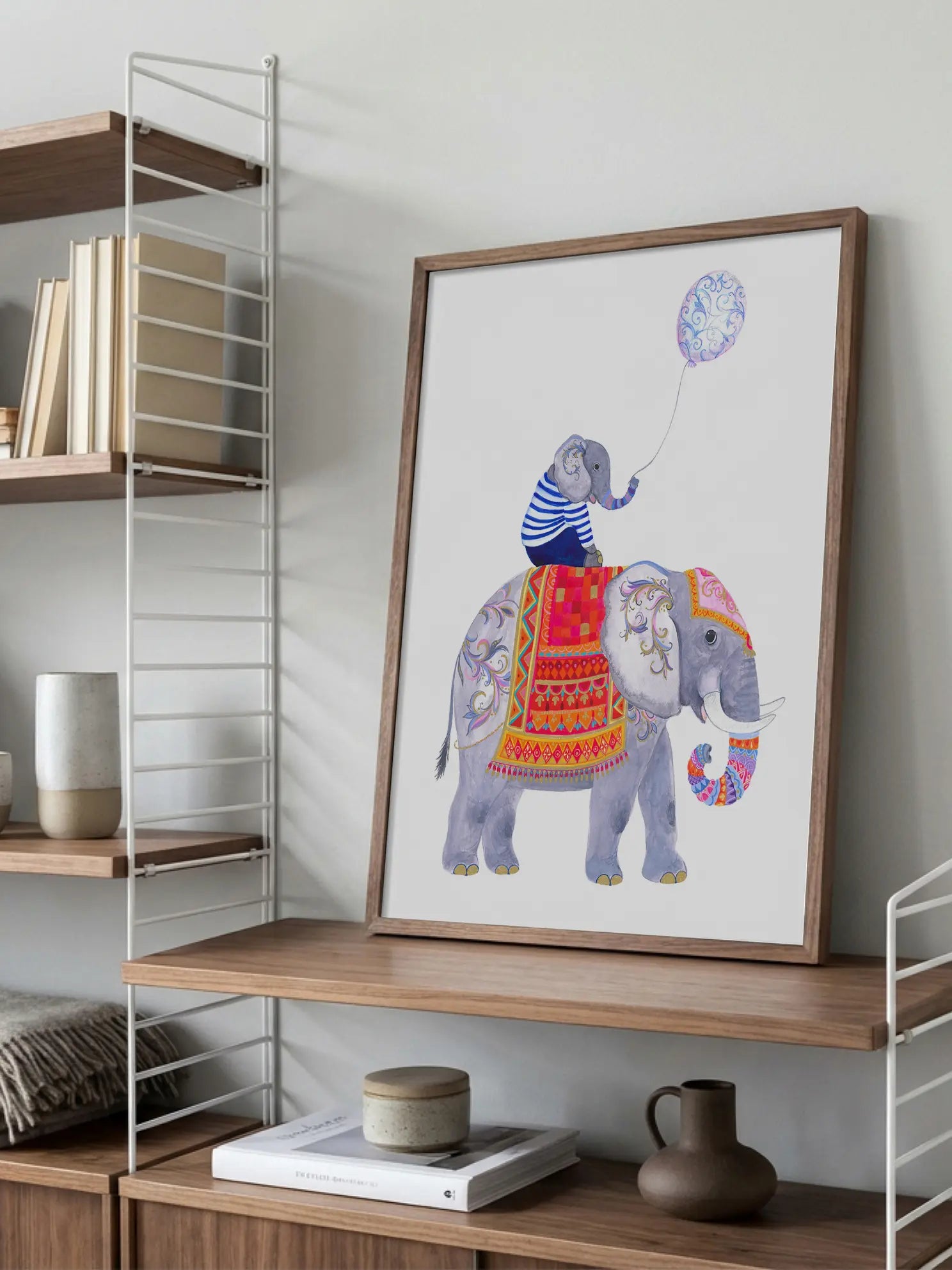 Elephant Ride Poster