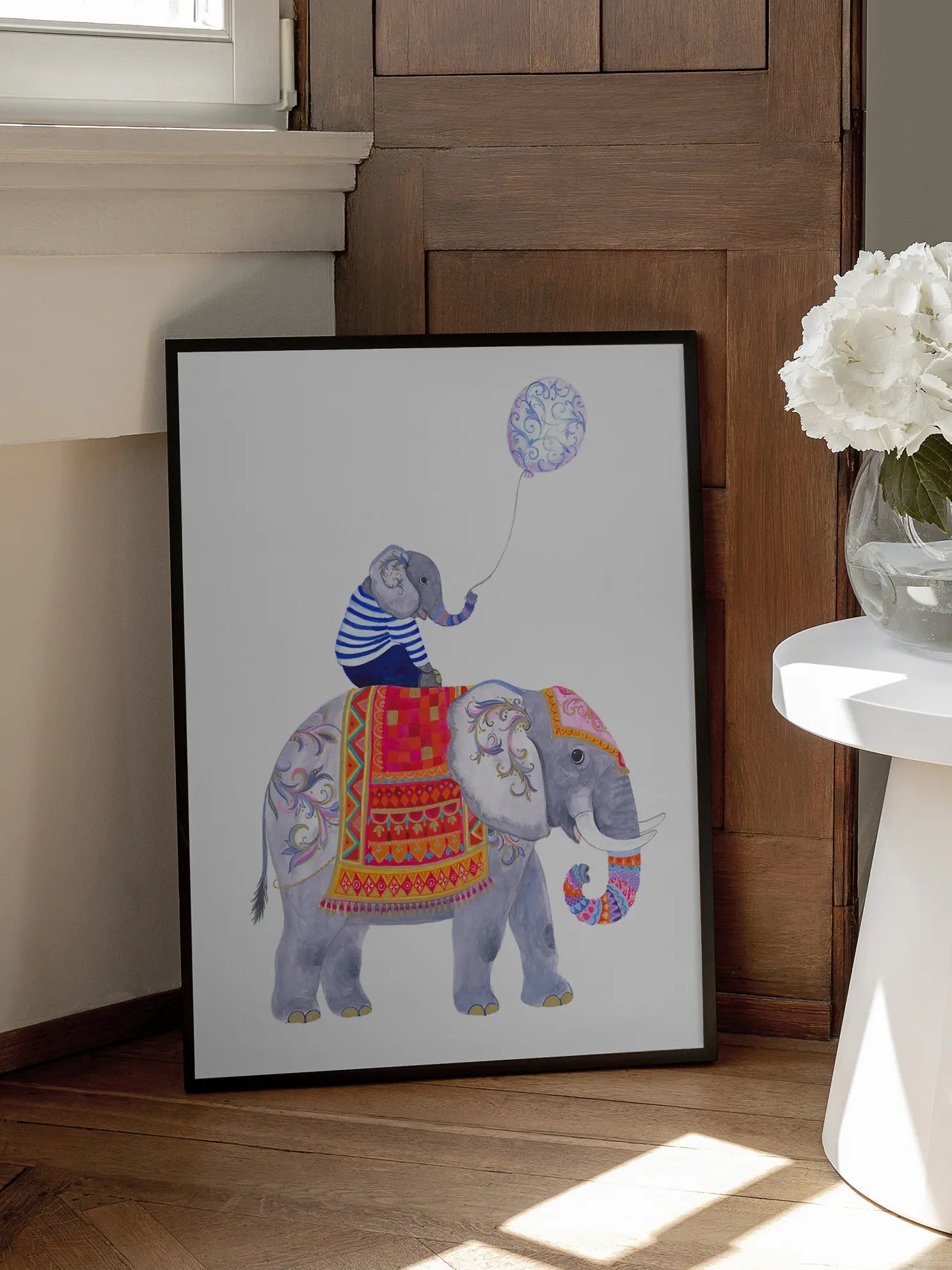 Elephant Ride Poster