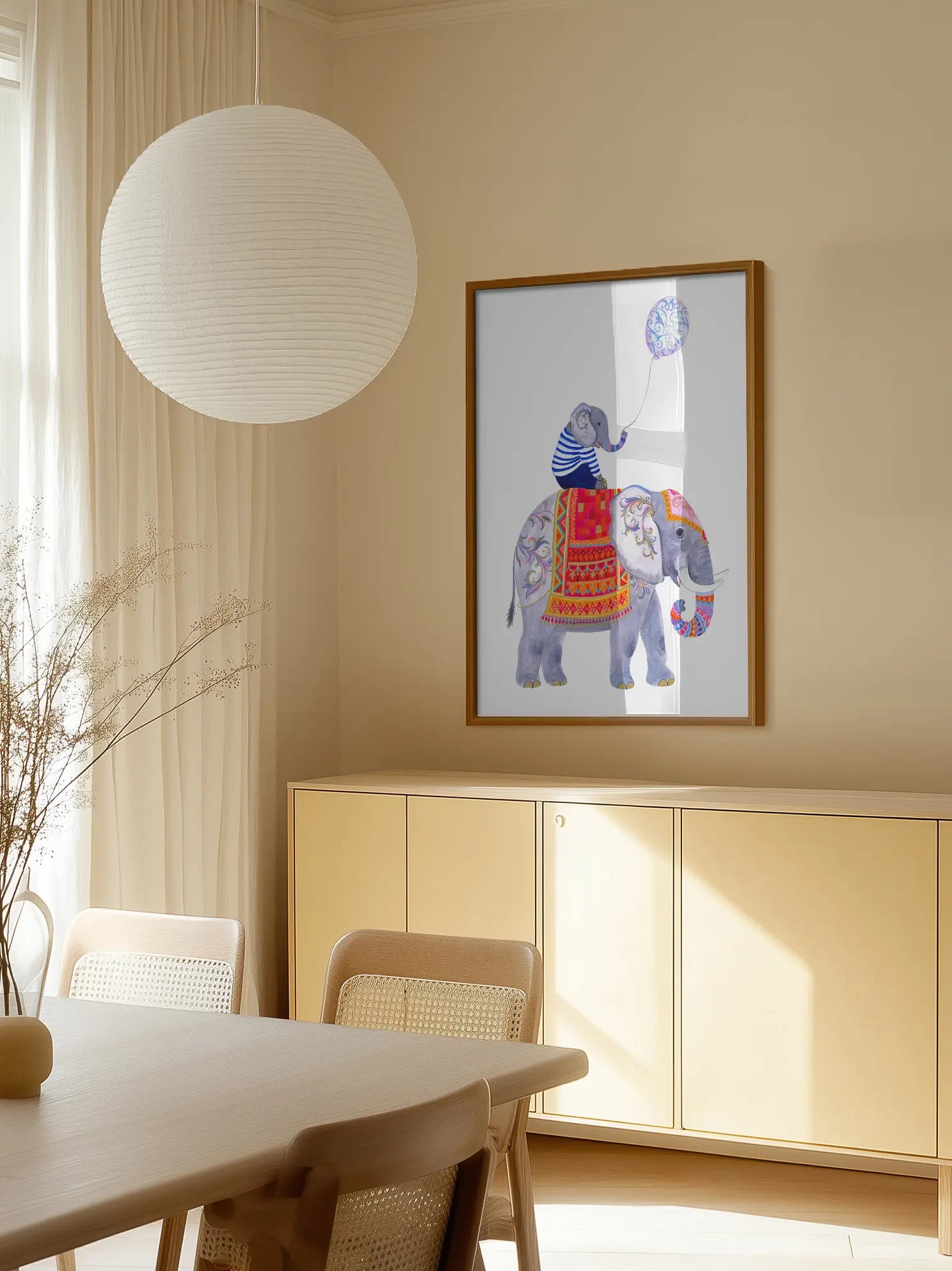 Elephant Ride Poster