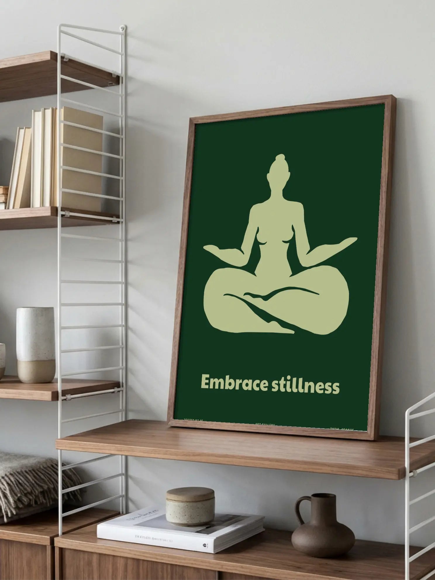 Embrace Stillness Poster