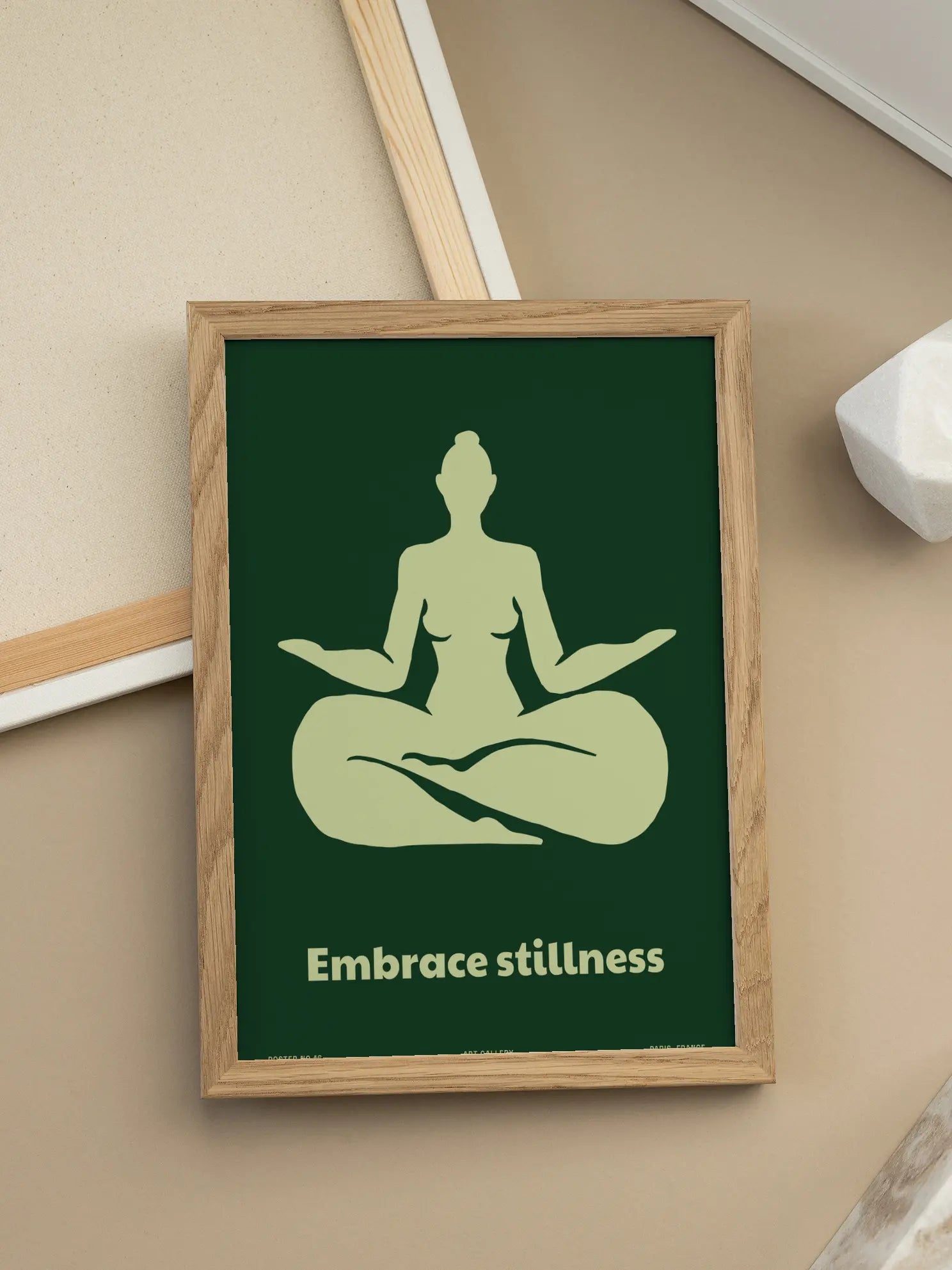 Embrace Stillness Poster