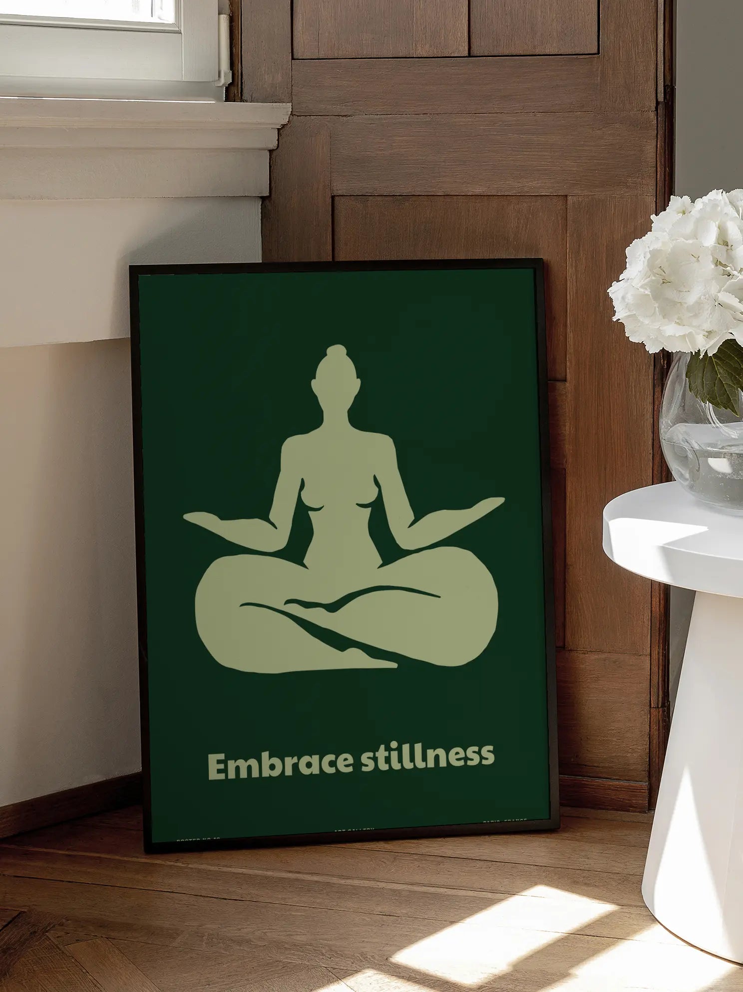 Embrace Stillness Poster