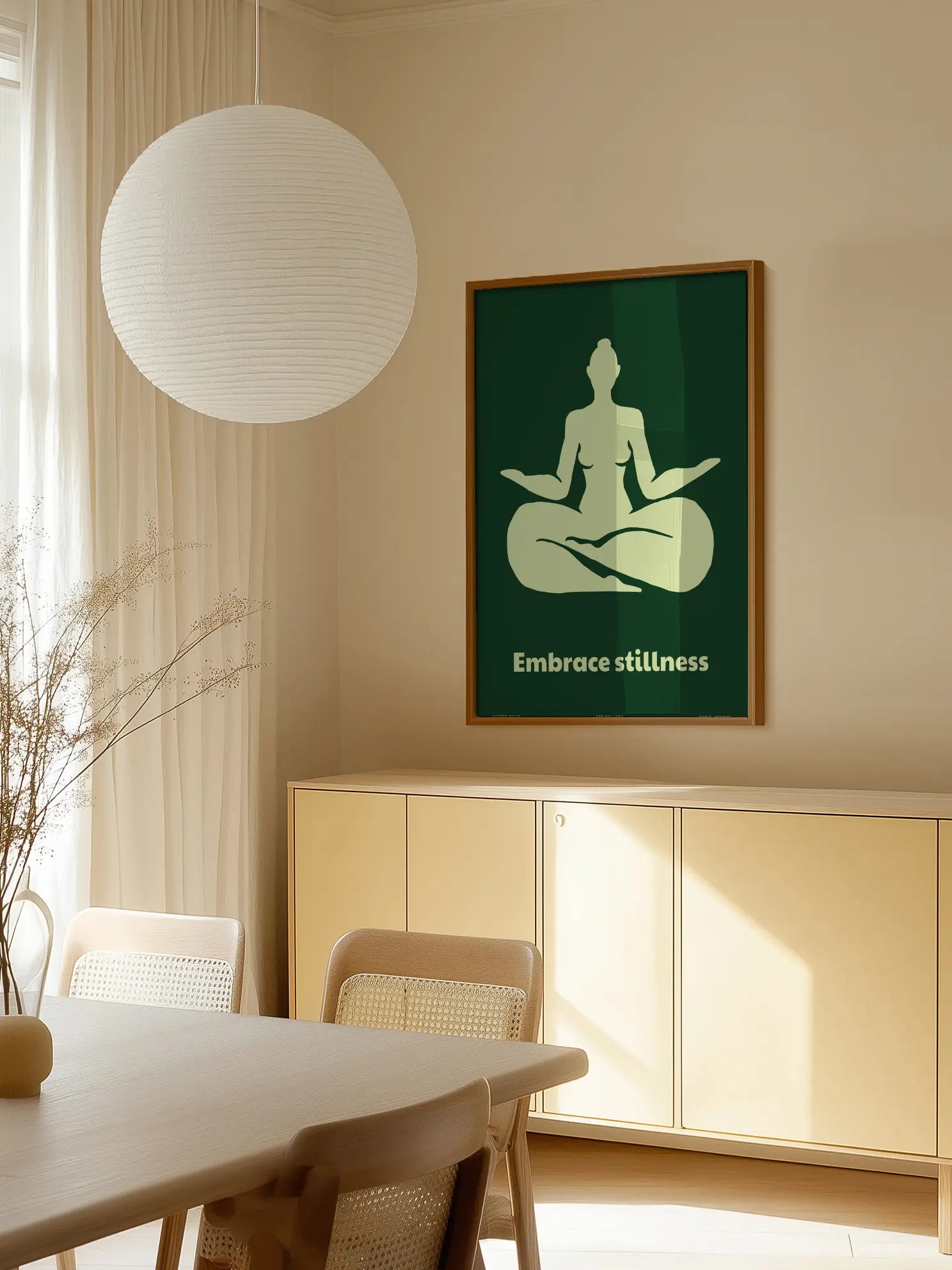 Embrace Stillness Poster