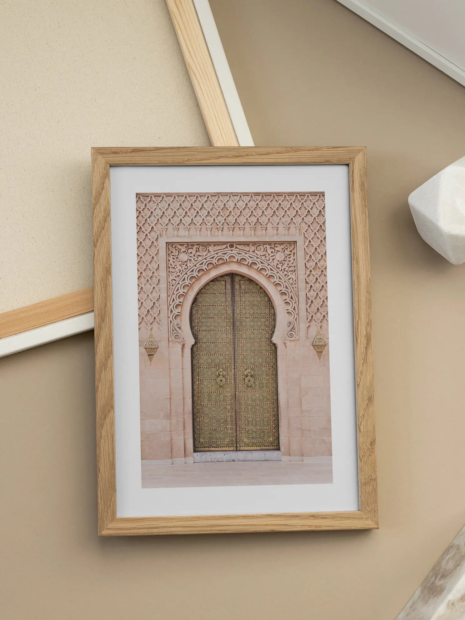 Entry in Green Poster