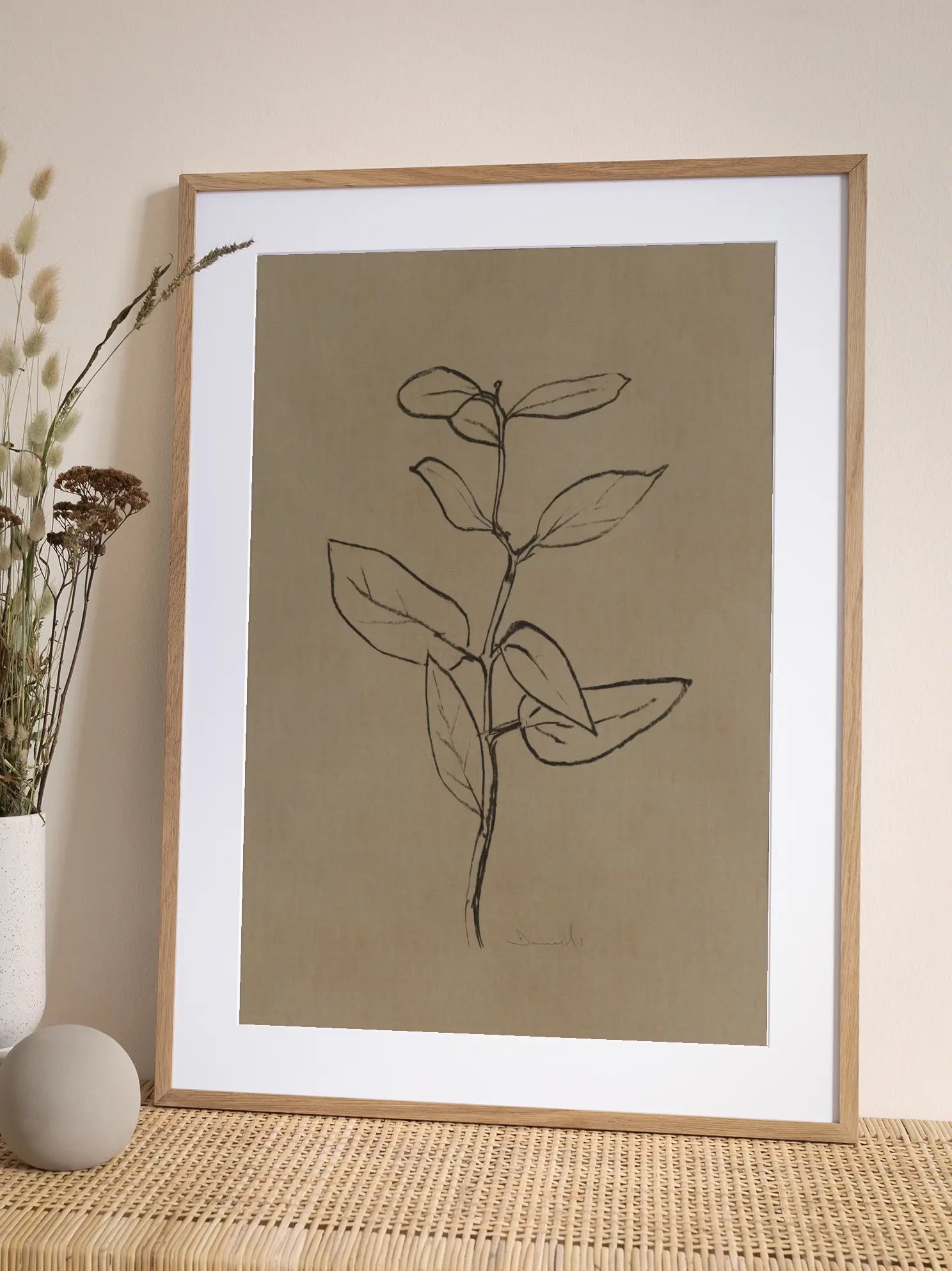 Eucalyptus Sapling Poster
