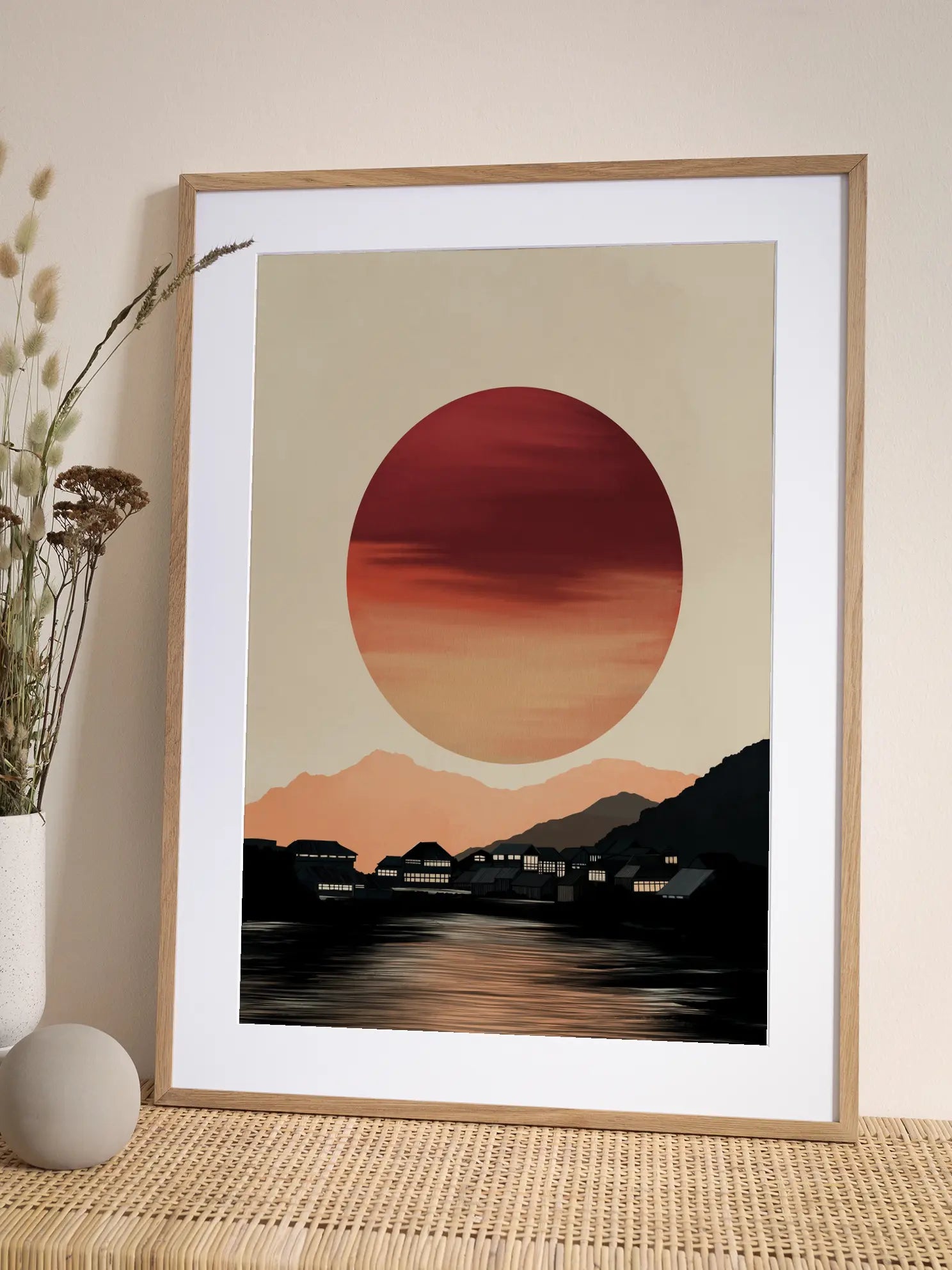 Evening Glow Poster