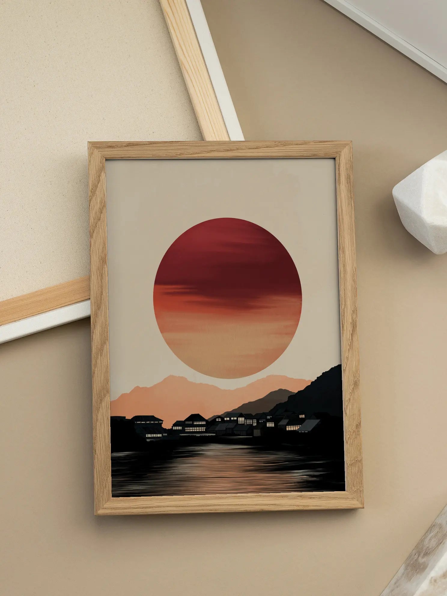 Evening Glow Poster