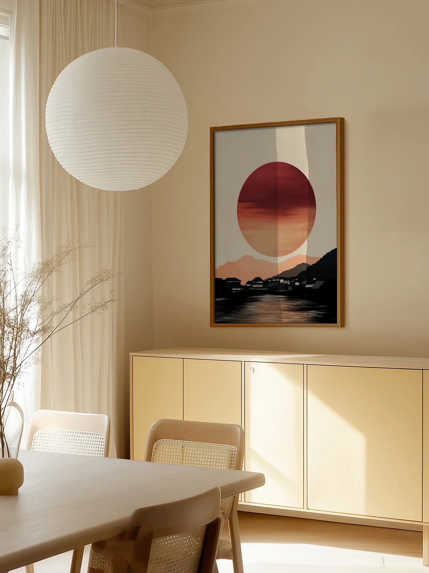 Evening Glow Poster